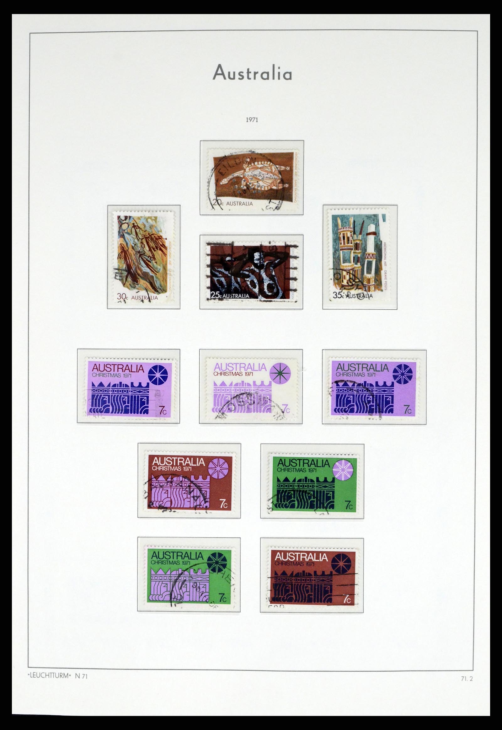 37623 063 - Stamp collection 37623 Australia 1913-1995.