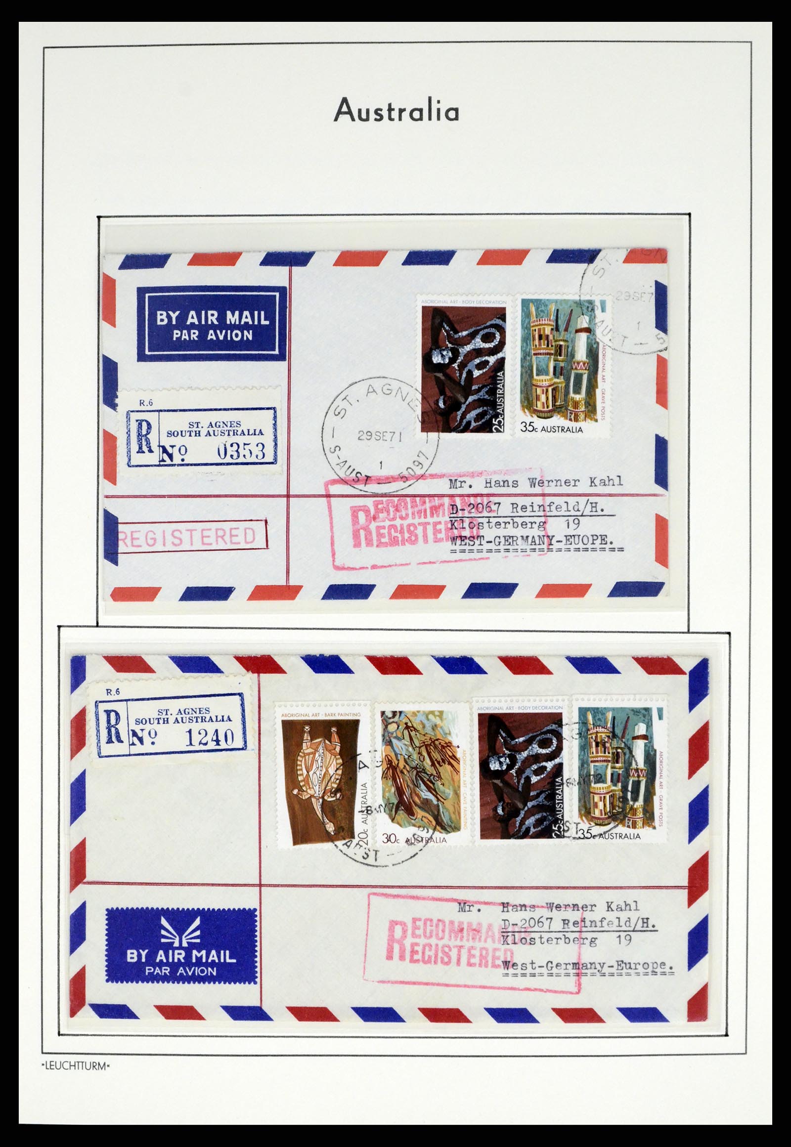 37623 064 - Stamp collection 37623 Australia 1913-1995.