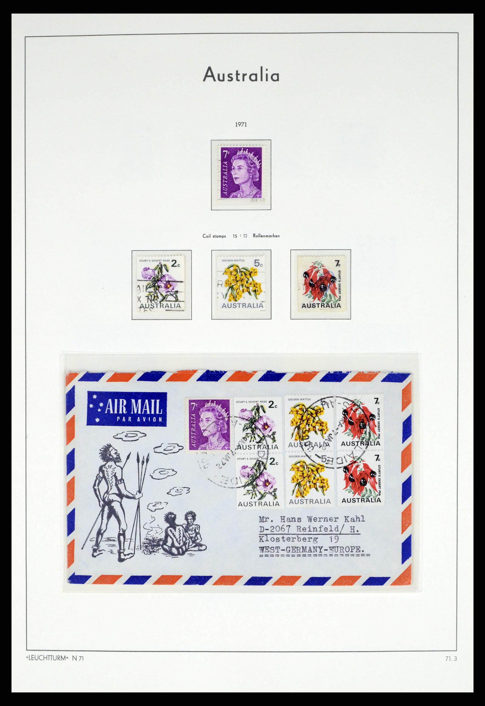 37623 066 - Stamp collection 37623 Australia 1913-1995.