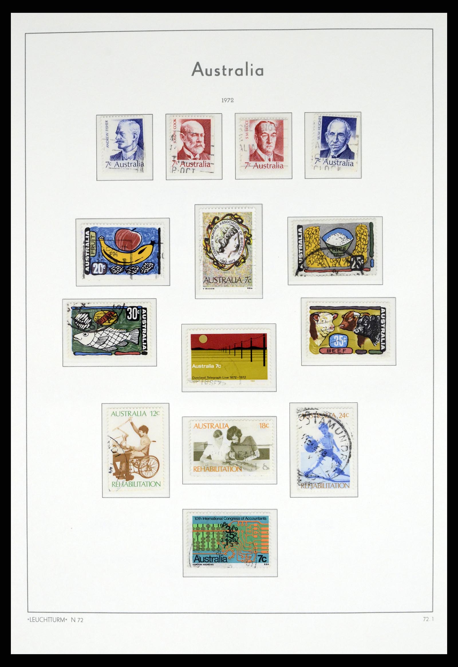 37623 067 - Stamp collection 37623 Australia 1913-1995.