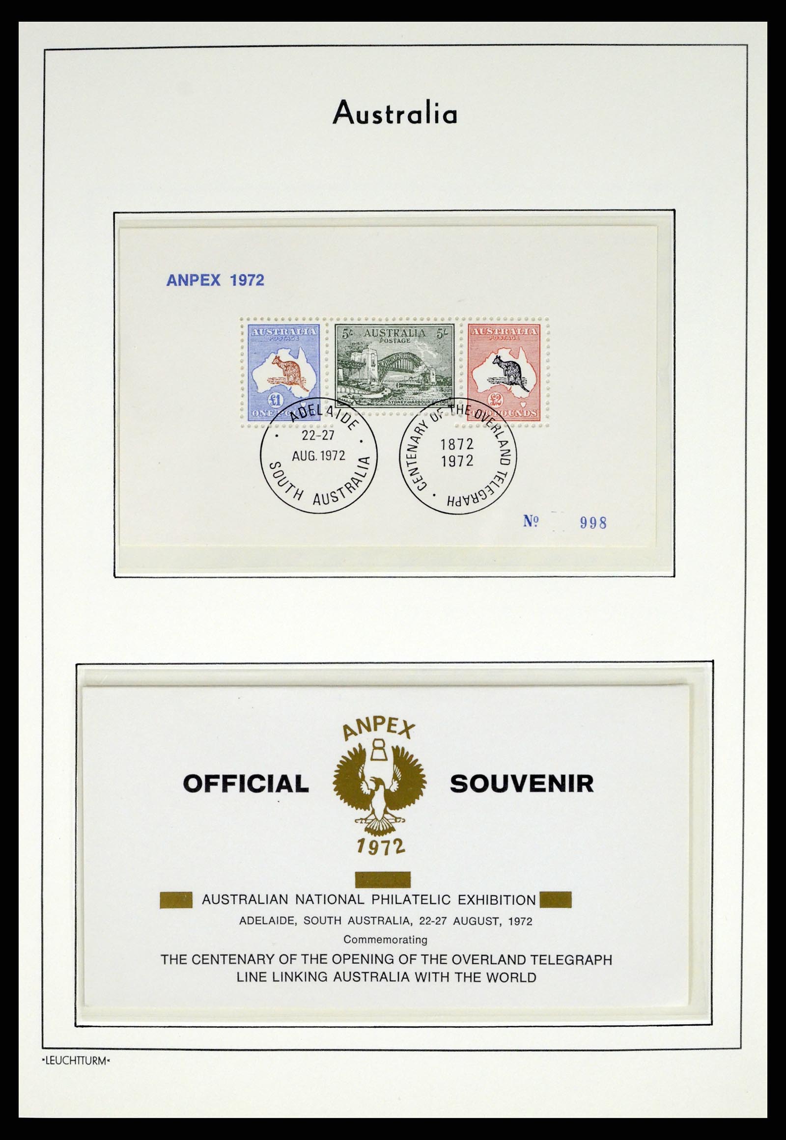 37623 068 - Stamp collection 37623 Australia 1913-1995.
