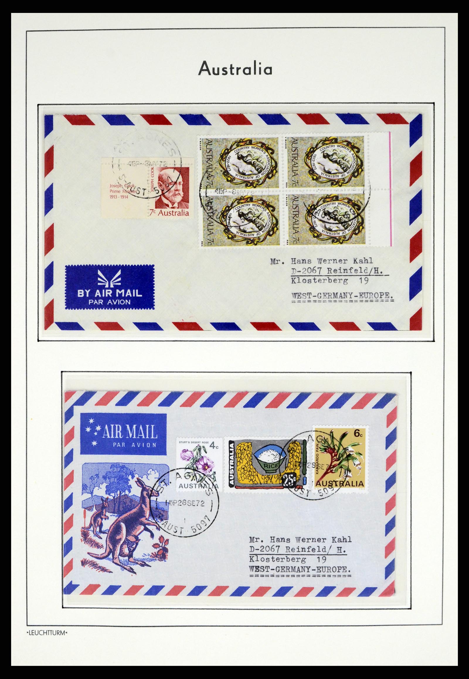 37623 070 - Stamp collection 37623 Australia 1913-1995.