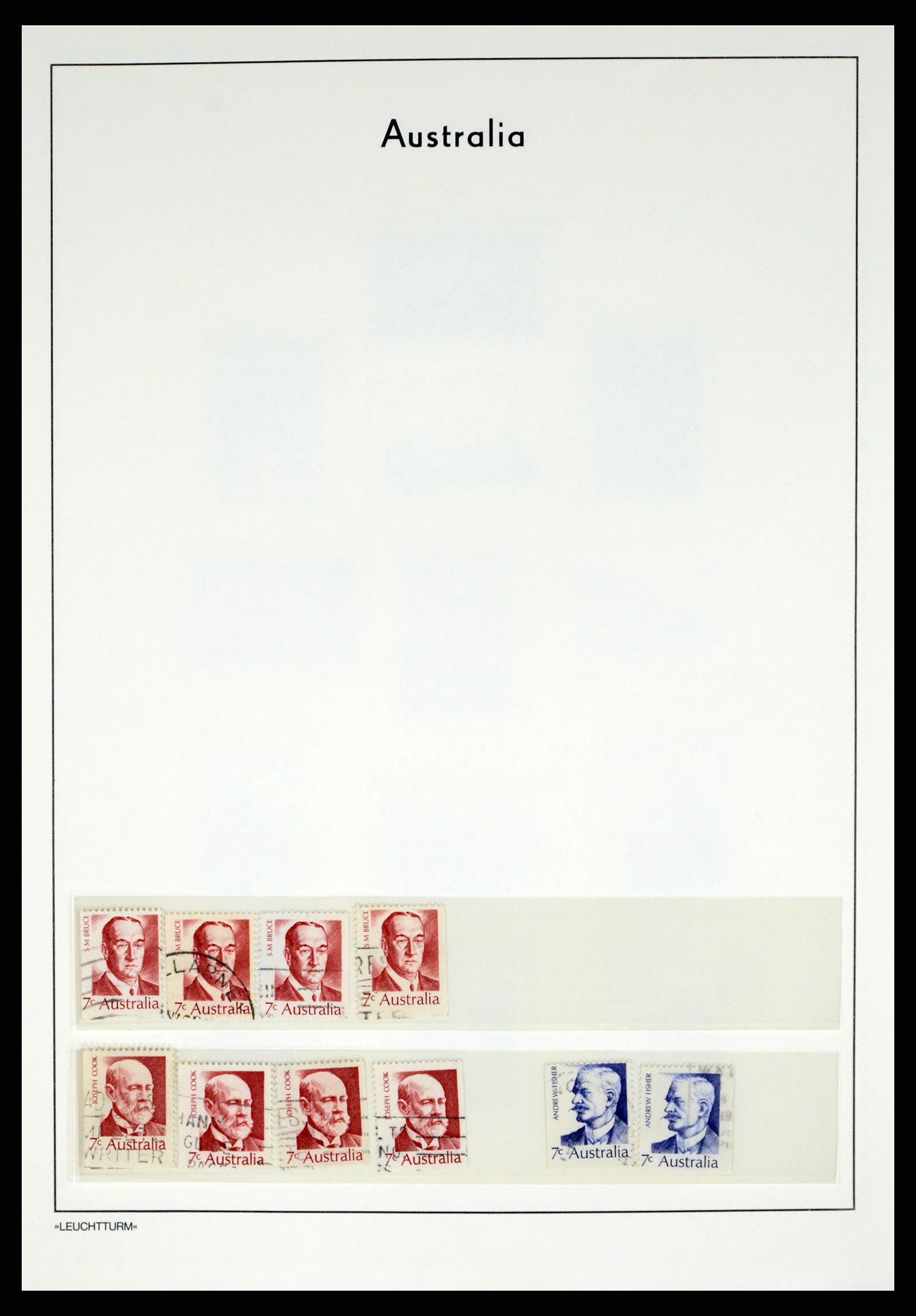 37623 073 - Stamp collection 37623 Australia 1913-1995.