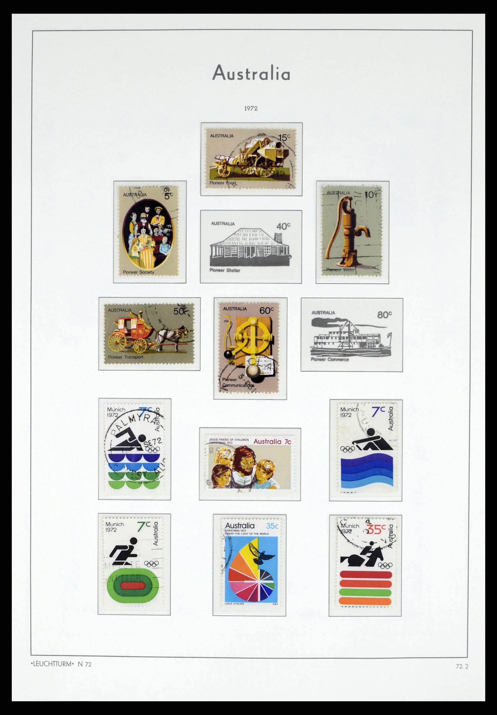 37623 074 - Stamp collection 37623 Australia 1913-1995.
