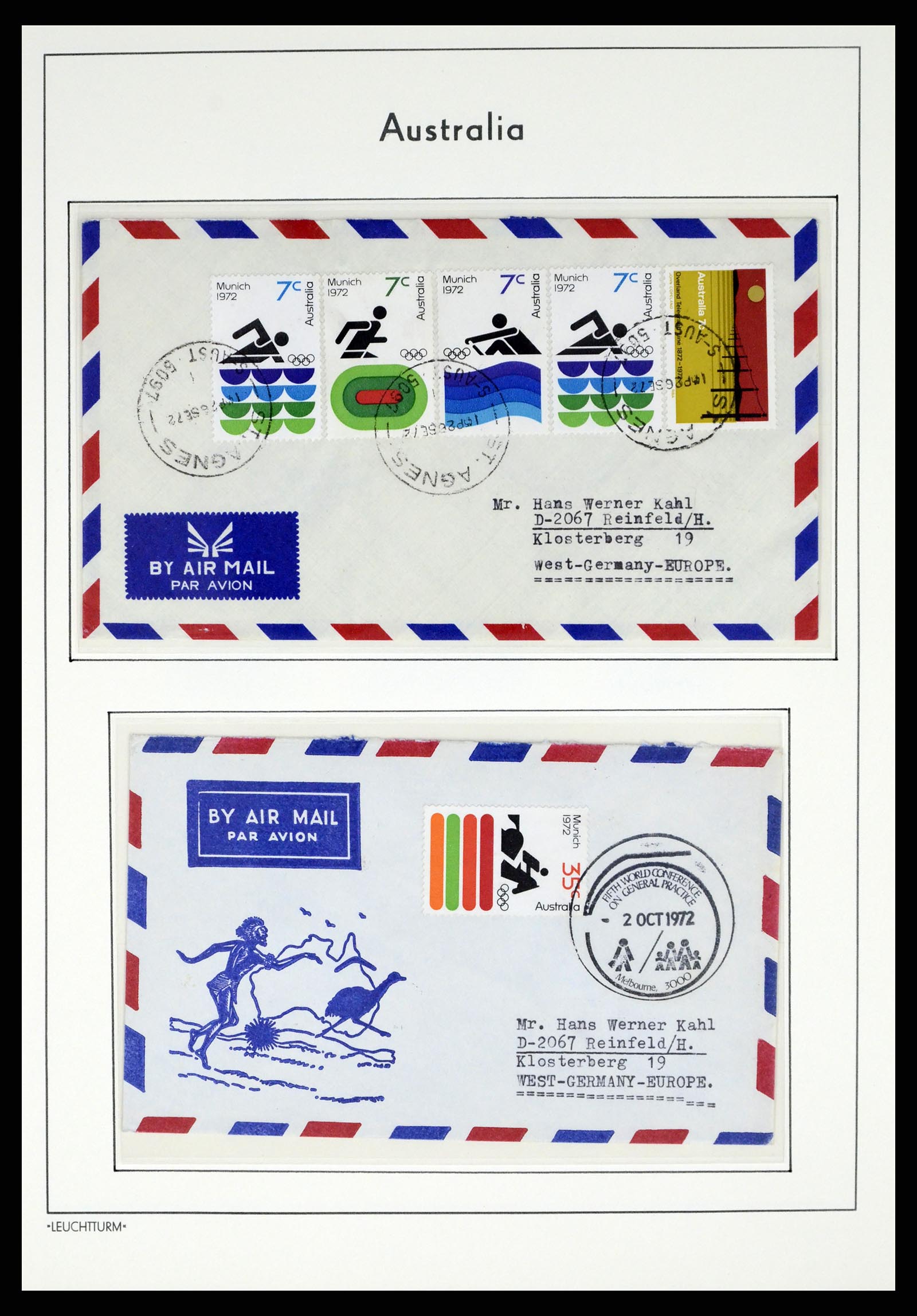 37623 075 - Stamp collection 37623 Australia 1913-1995.