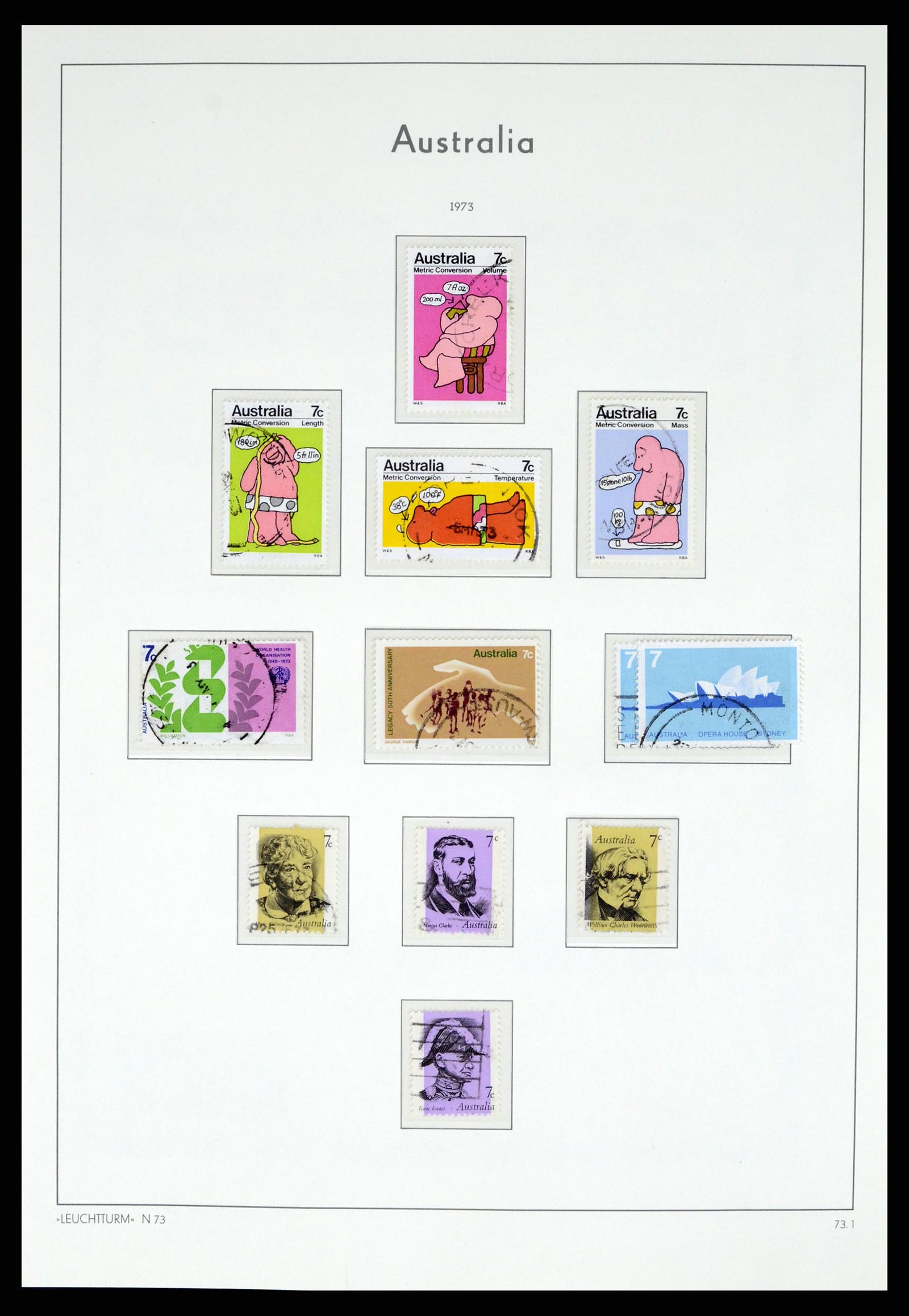 37623 078 - Stamp collection 37623 Australia 1913-1995.