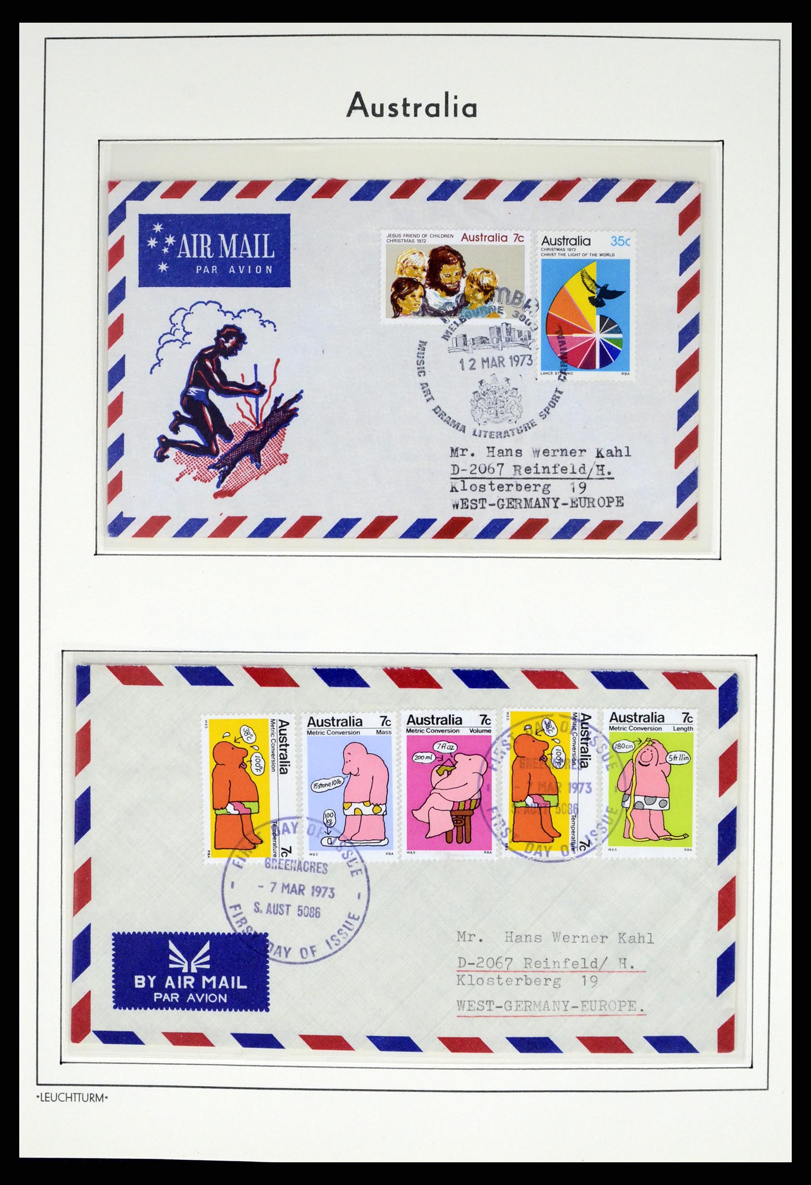 37623 080 - Stamp collection 37623 Australia 1913-1995.