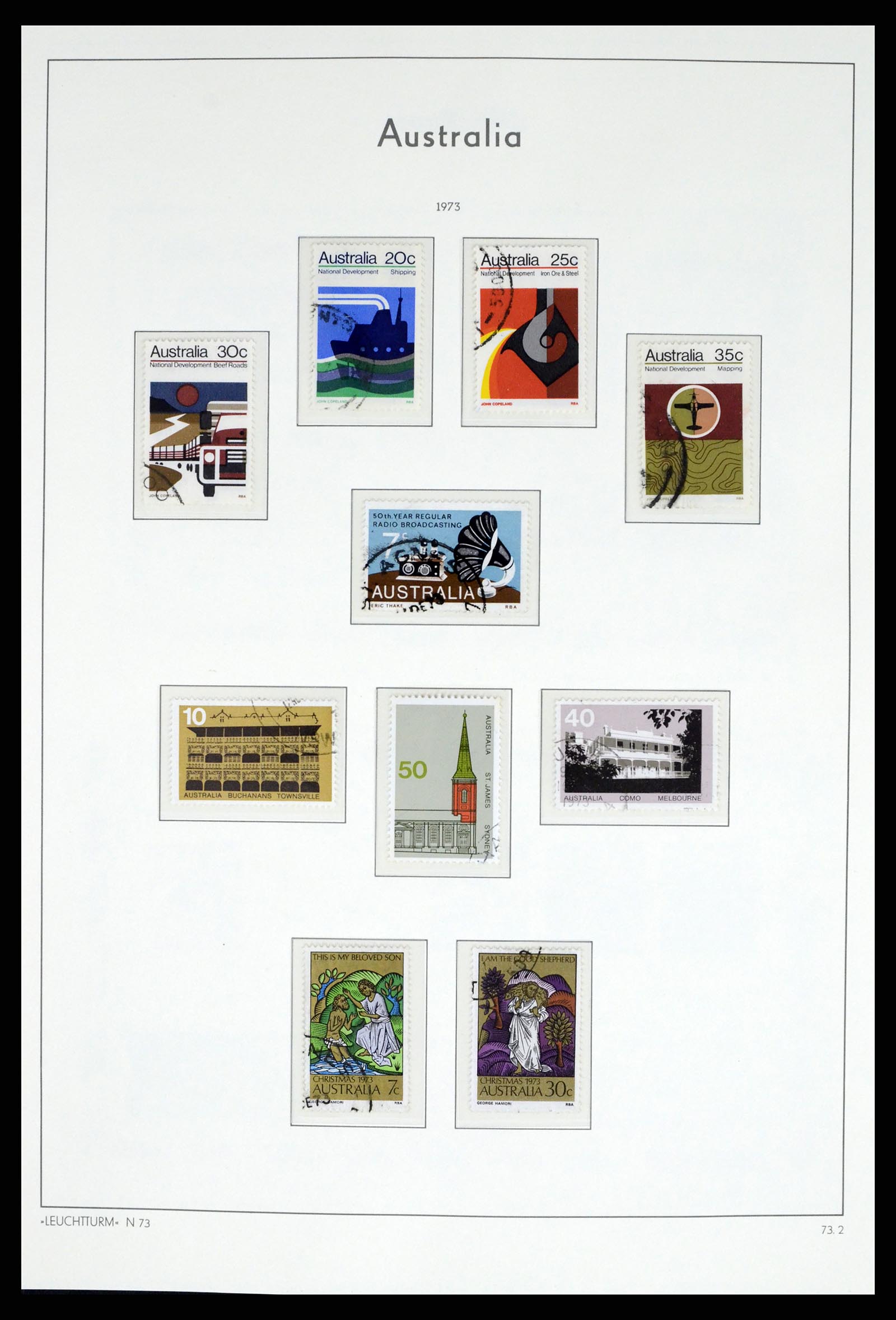 37623 081 - Stamp collection 37623 Australia 1913-1995.
