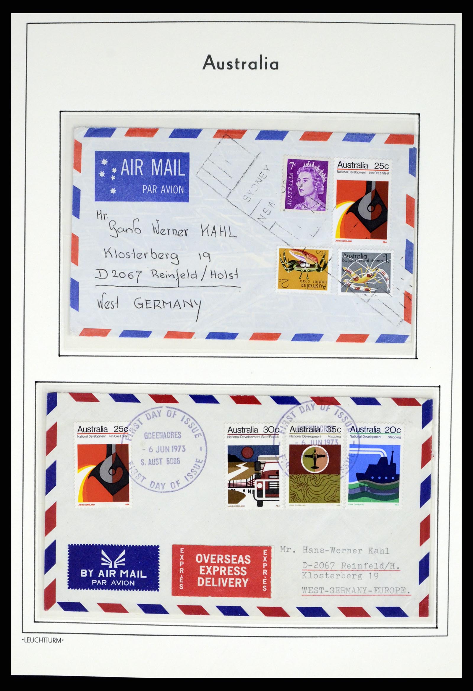 37623 082 - Stamp collection 37623 Australia 1913-1995.