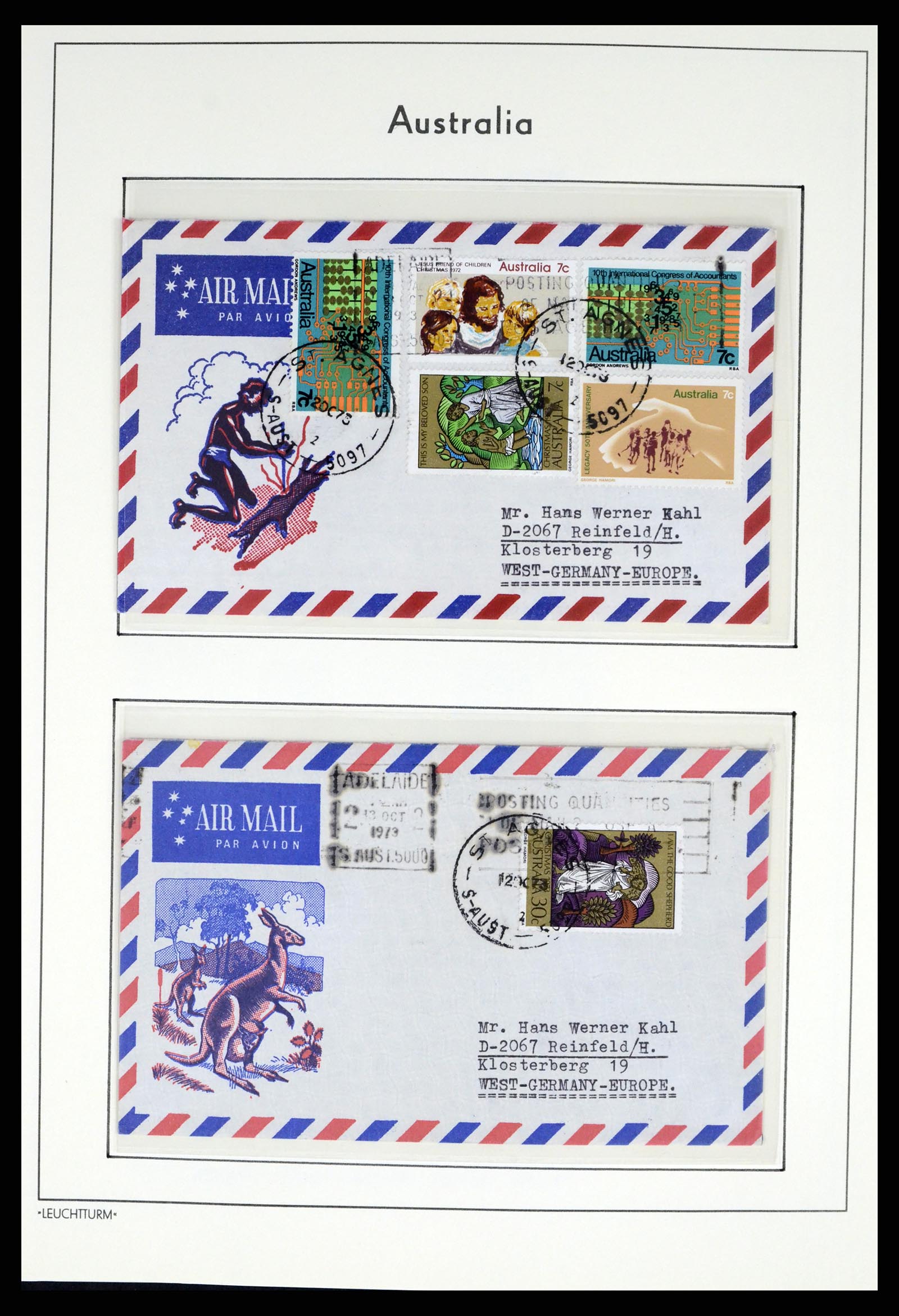 37623 083 - Stamp collection 37623 Australia 1913-1995.