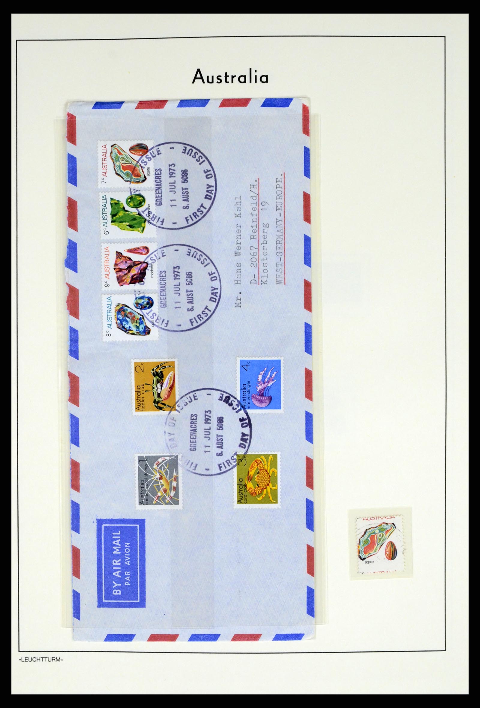 37623 084 - Stamp collection 37623 Australia 1913-1995.