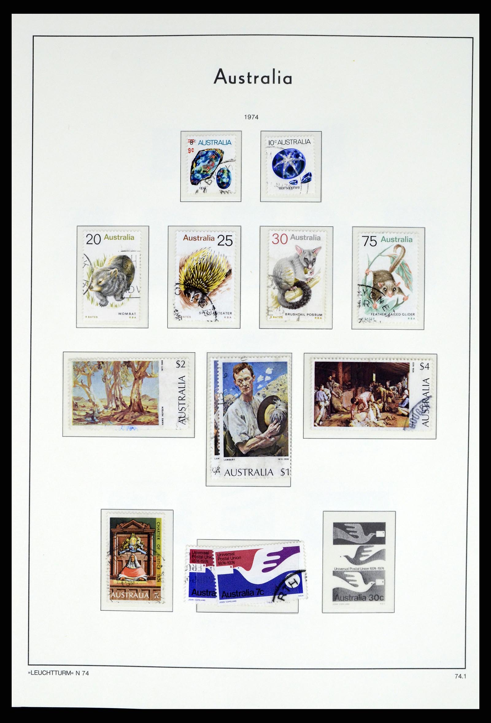 37623 086 - Stamp collection 37623 Australia 1913-1995.