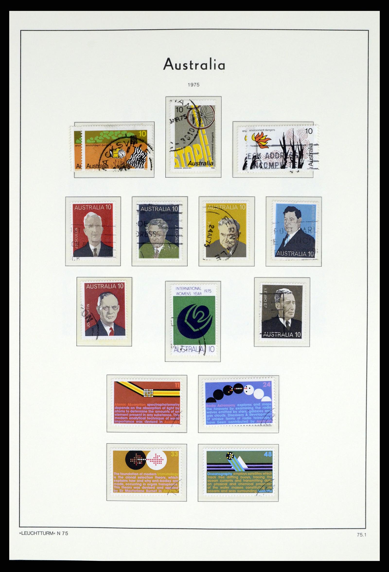 37623 088 - Stamp collection 37623 Australia 1913-1995.