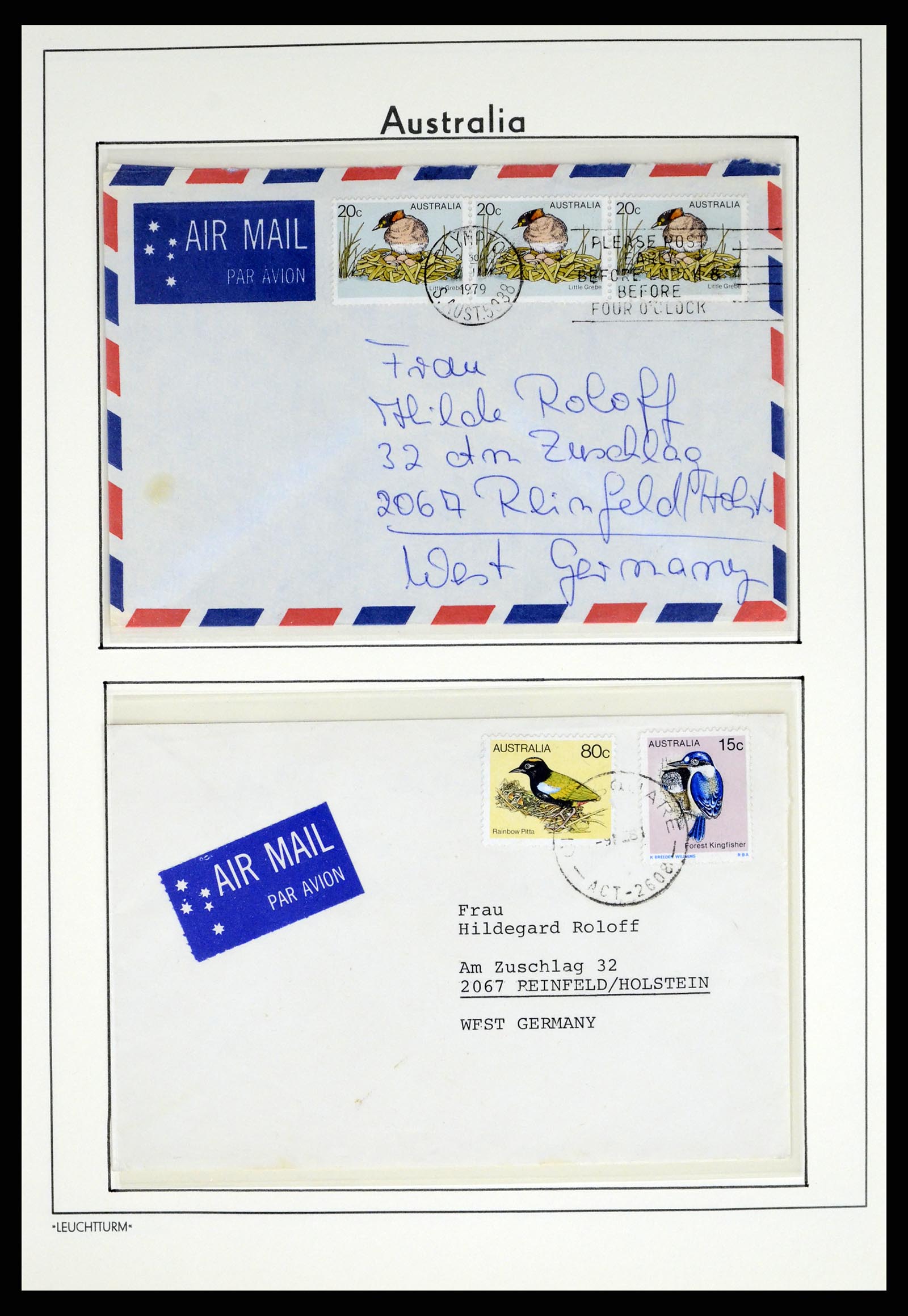 37623 090 - Stamp collection 37623 Australia 1913-1995.