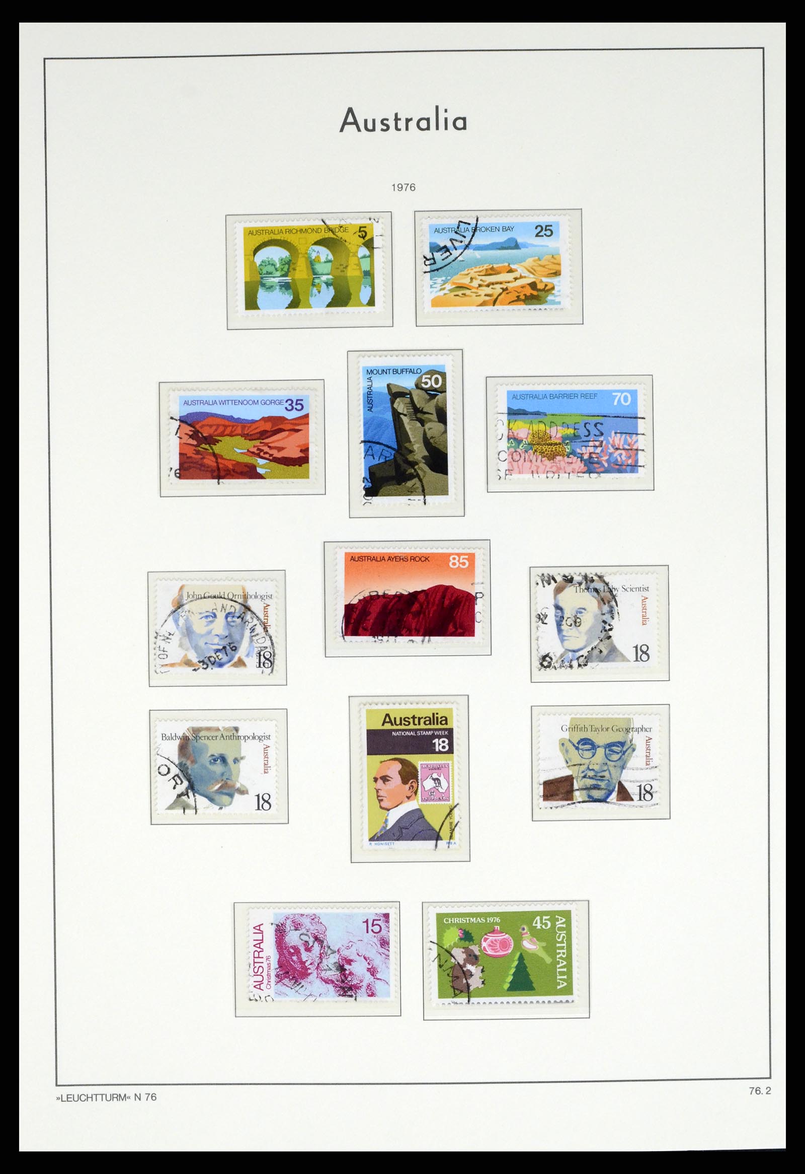 37623 093 - Stamp collection 37623 Australia 1913-1995.