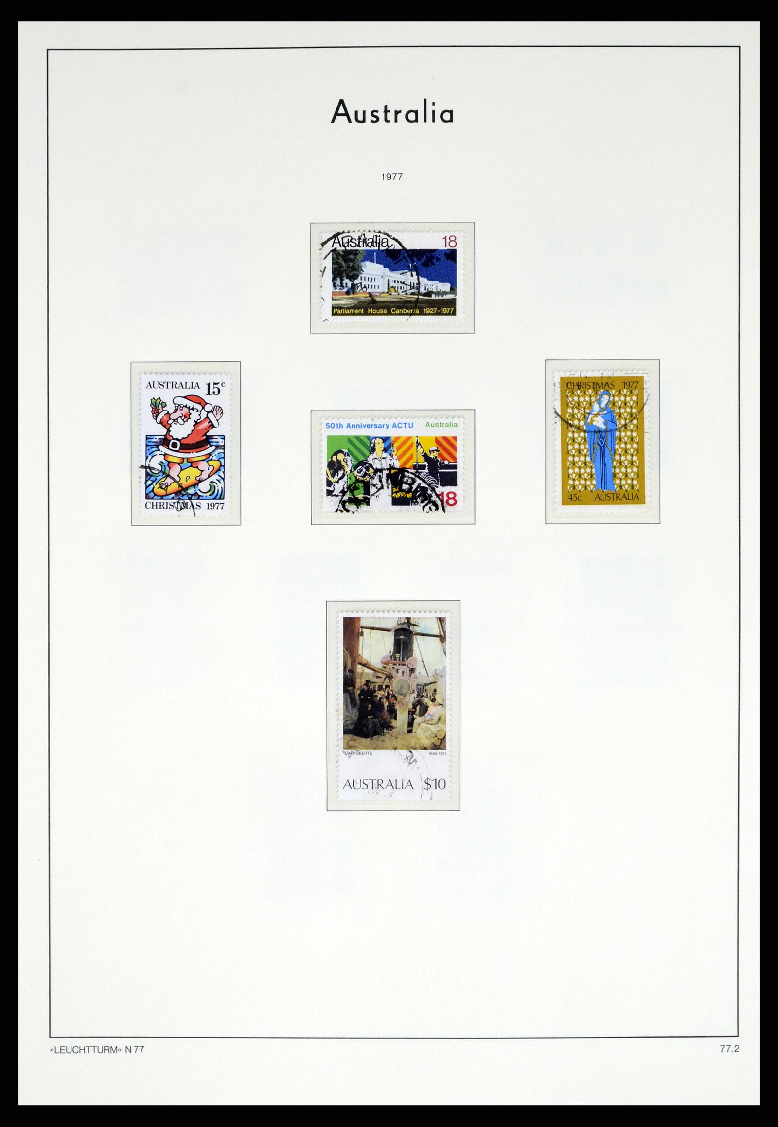 37623 096 - Stamp collection 37623 Australia 1913-1995.