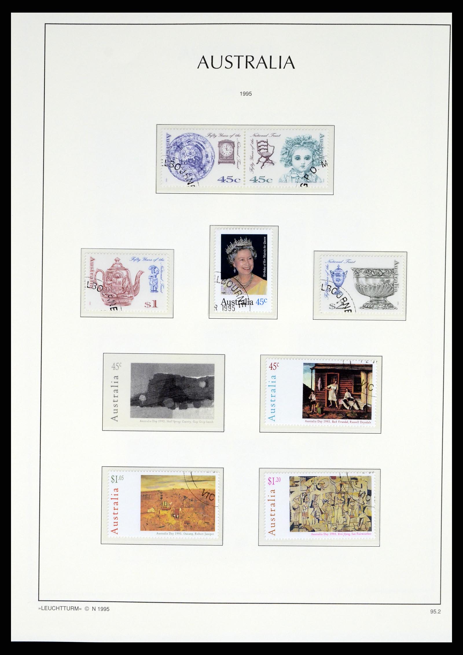 37623 241 - Stamp collection 37623 Australia 1913-1995.