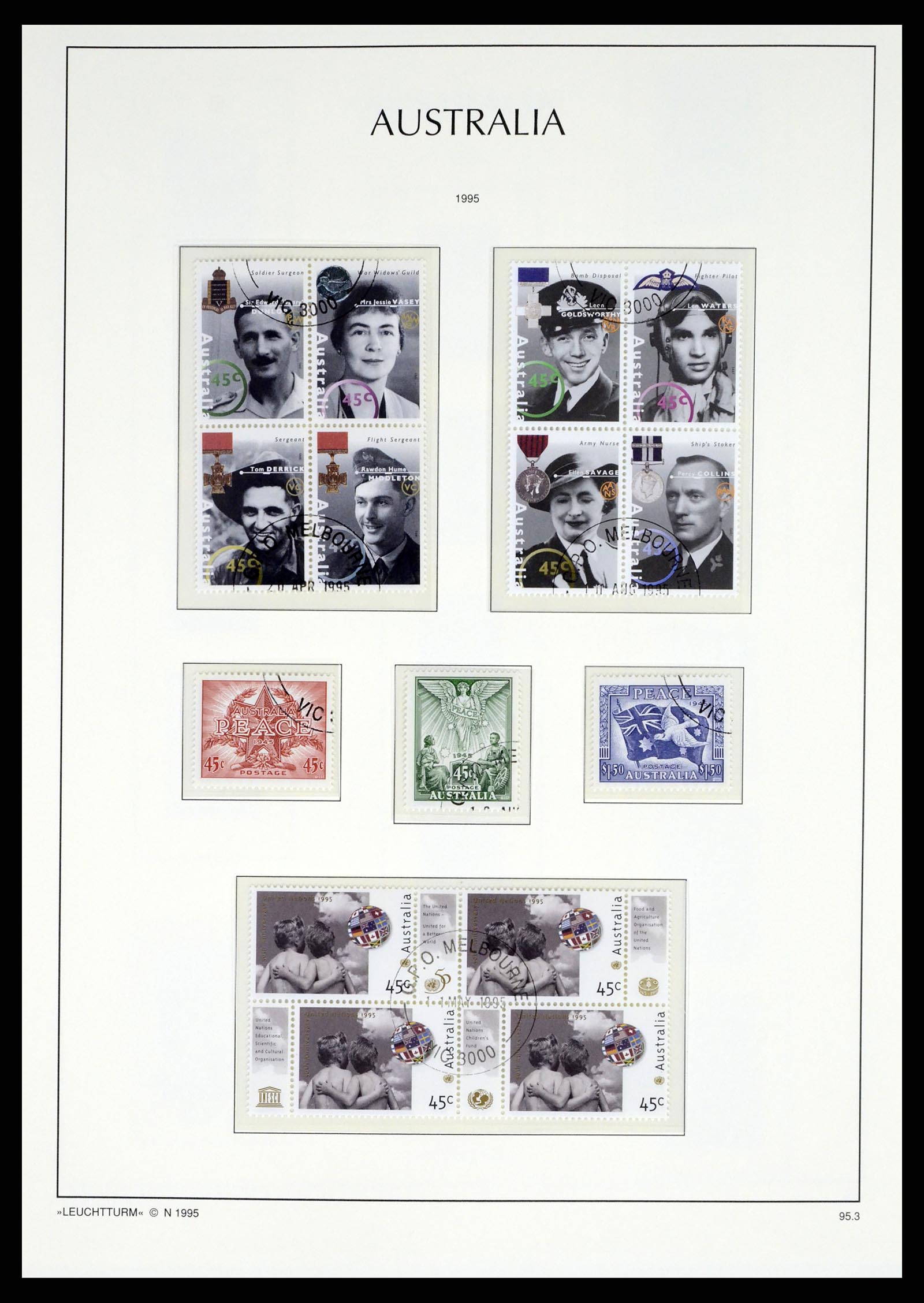 37623 242 - Stamp collection 37623 Australia 1913-1995.