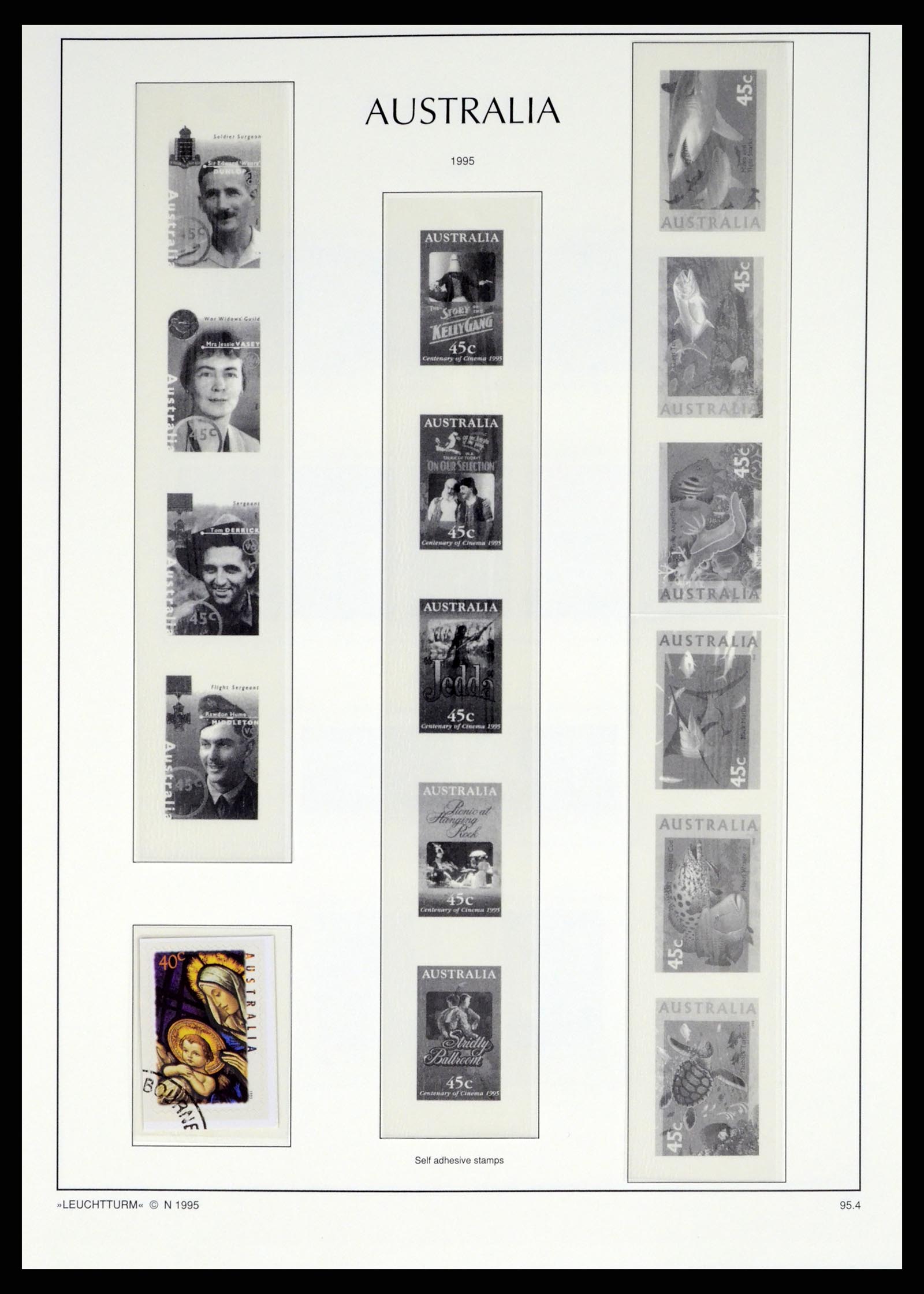 37623 243 - Stamp collection 37623 Australia 1913-1995.