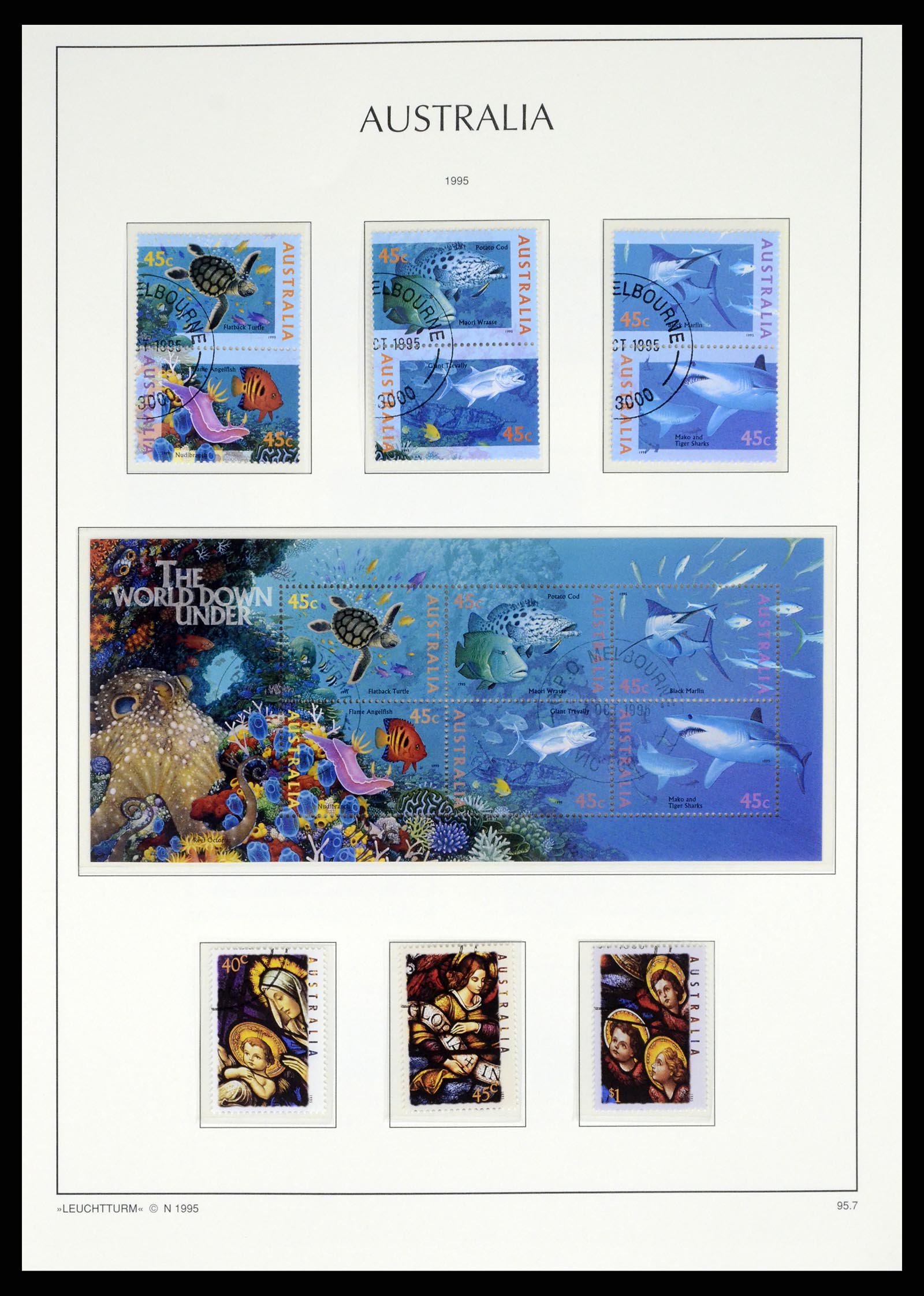 37623 246 - Stamp collection 37623 Australia 1913-1995.