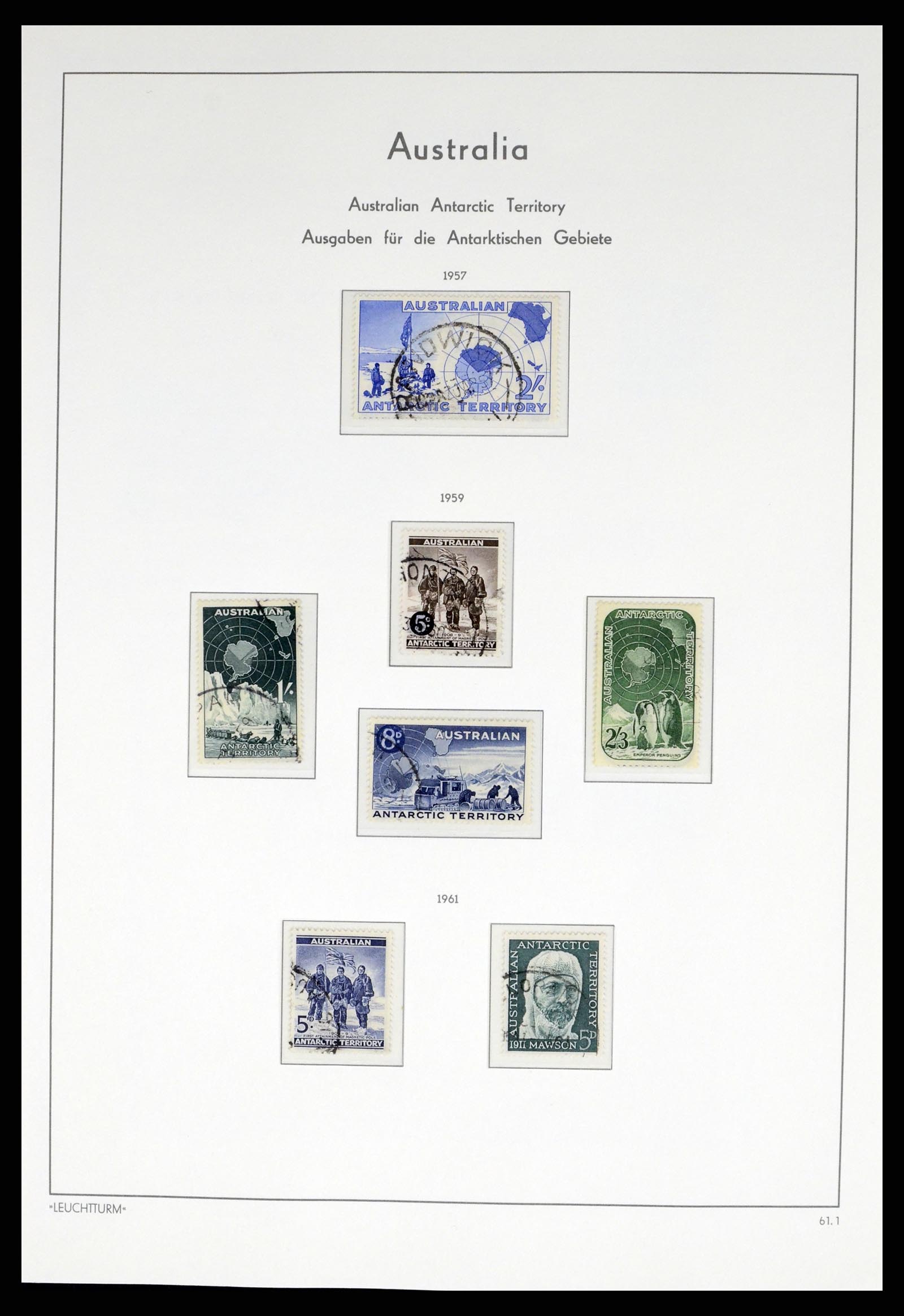 37623 249 - Stamp collection 37623 Australia 1913-1995.