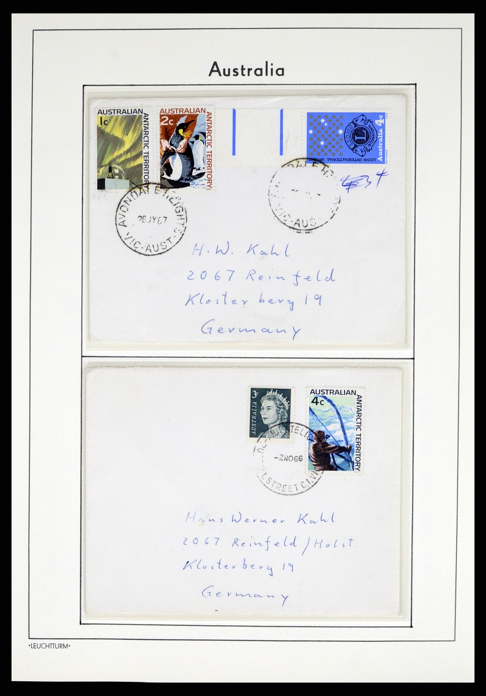 37623 252 - Stamp collection 37623 Australia 1913-1995.