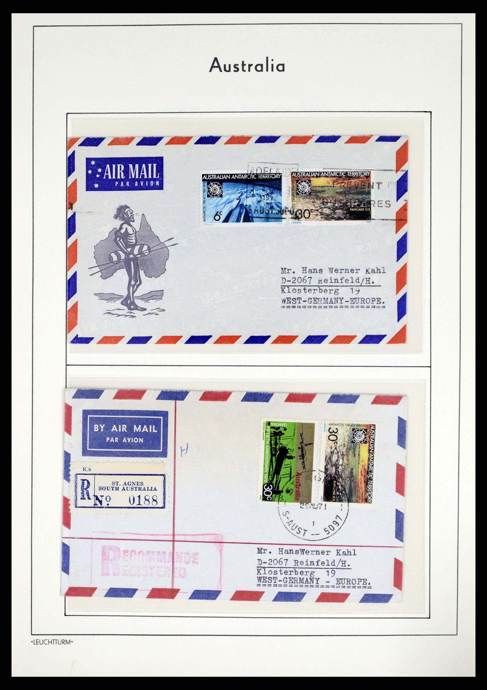 37623 255 - Stamp collection 37623 Australia 1913-1995.