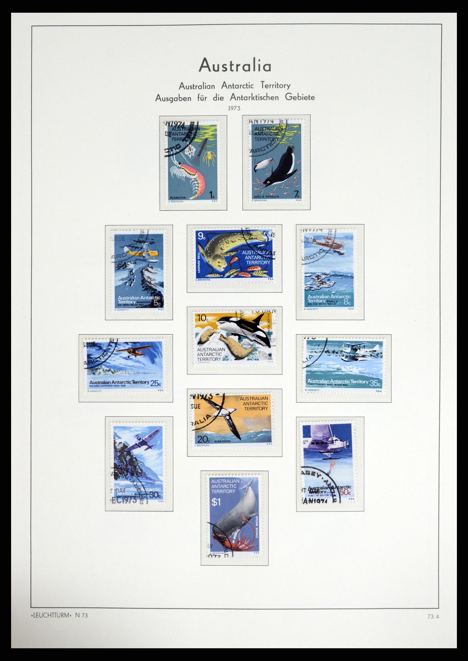 37623 256 - Stamp collection 37623 Australia 1913-1995.