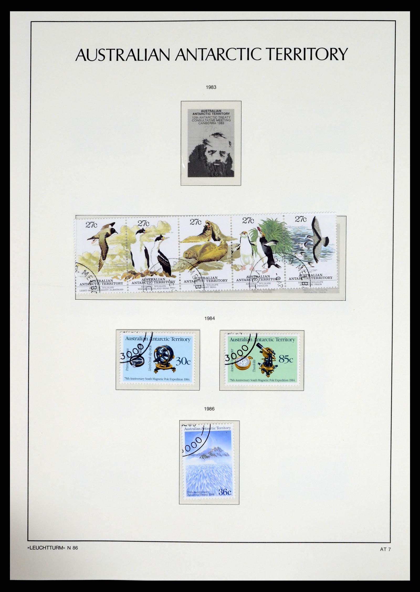 37623 259 - Stamp collection 37623 Australia 1913-1995.