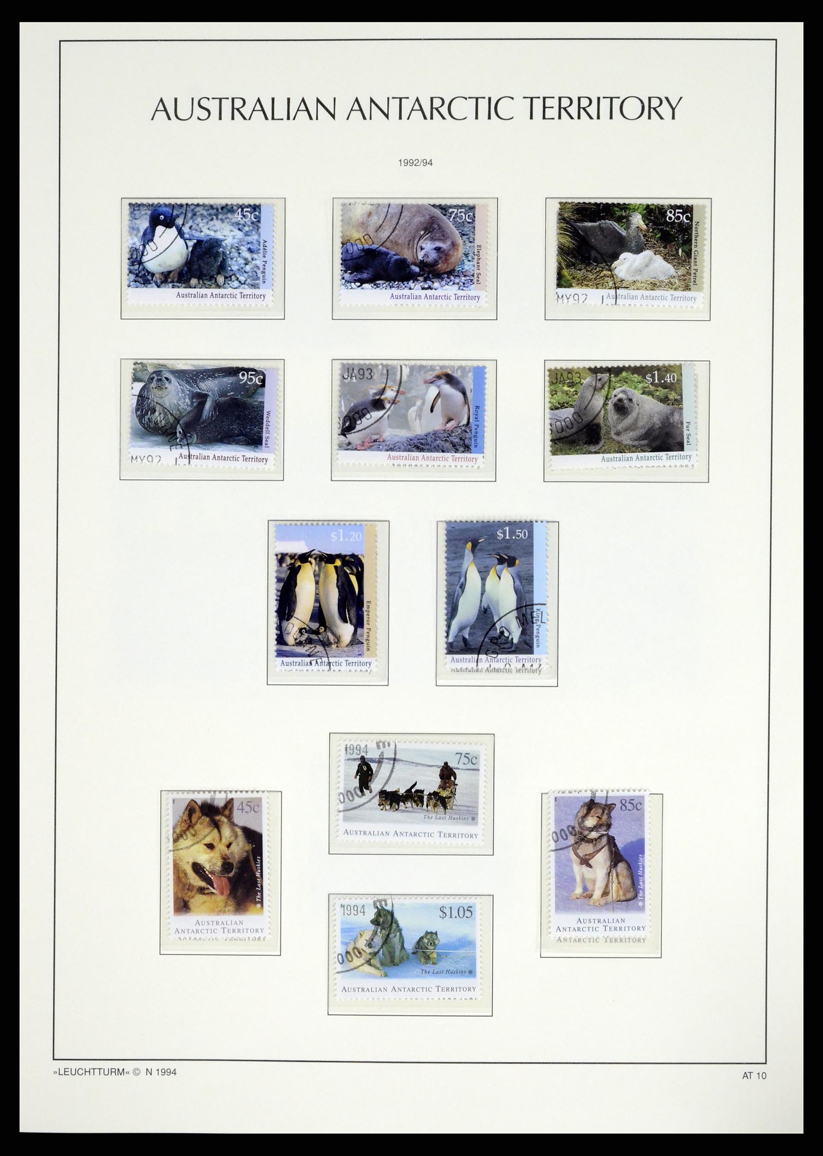 37623 262 - Stamp collection 37623 Australia 1913-1995.