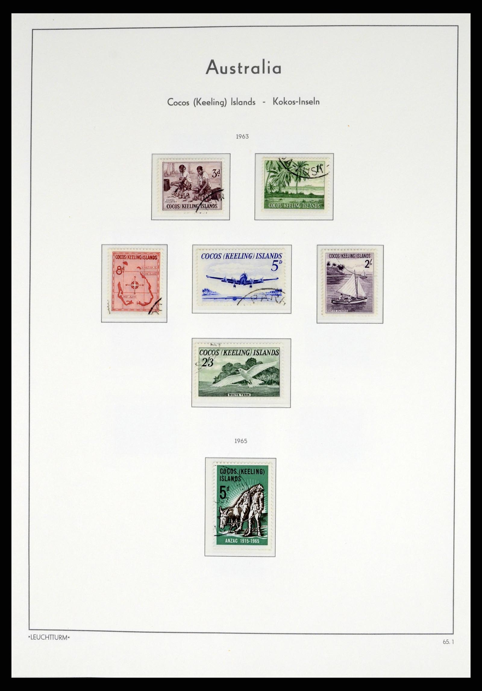 37623 274 - Stamp collection 37623 Australia 1913-1995.