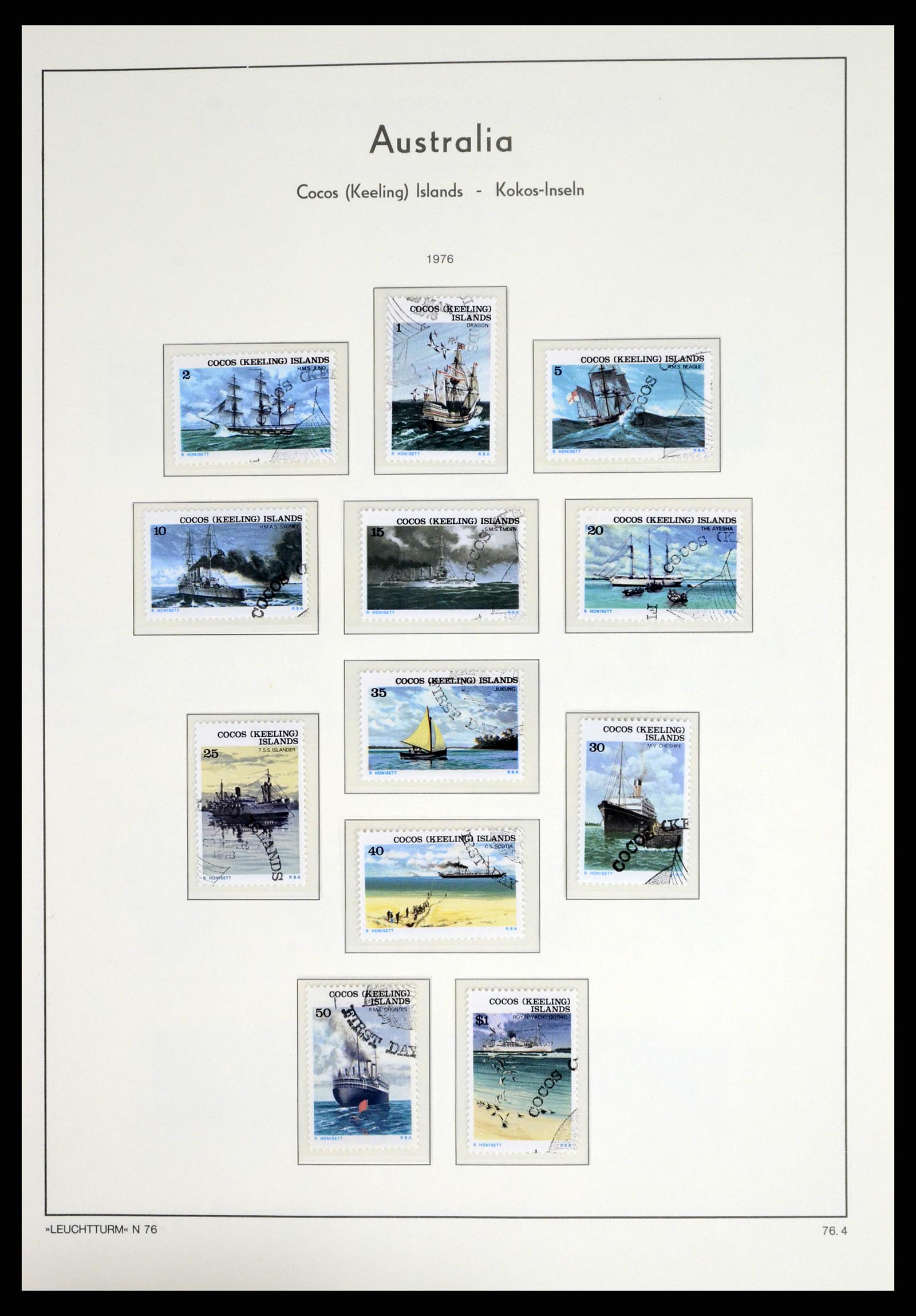 37623 276 - Stamp collection 37623 Australia 1913-1995.