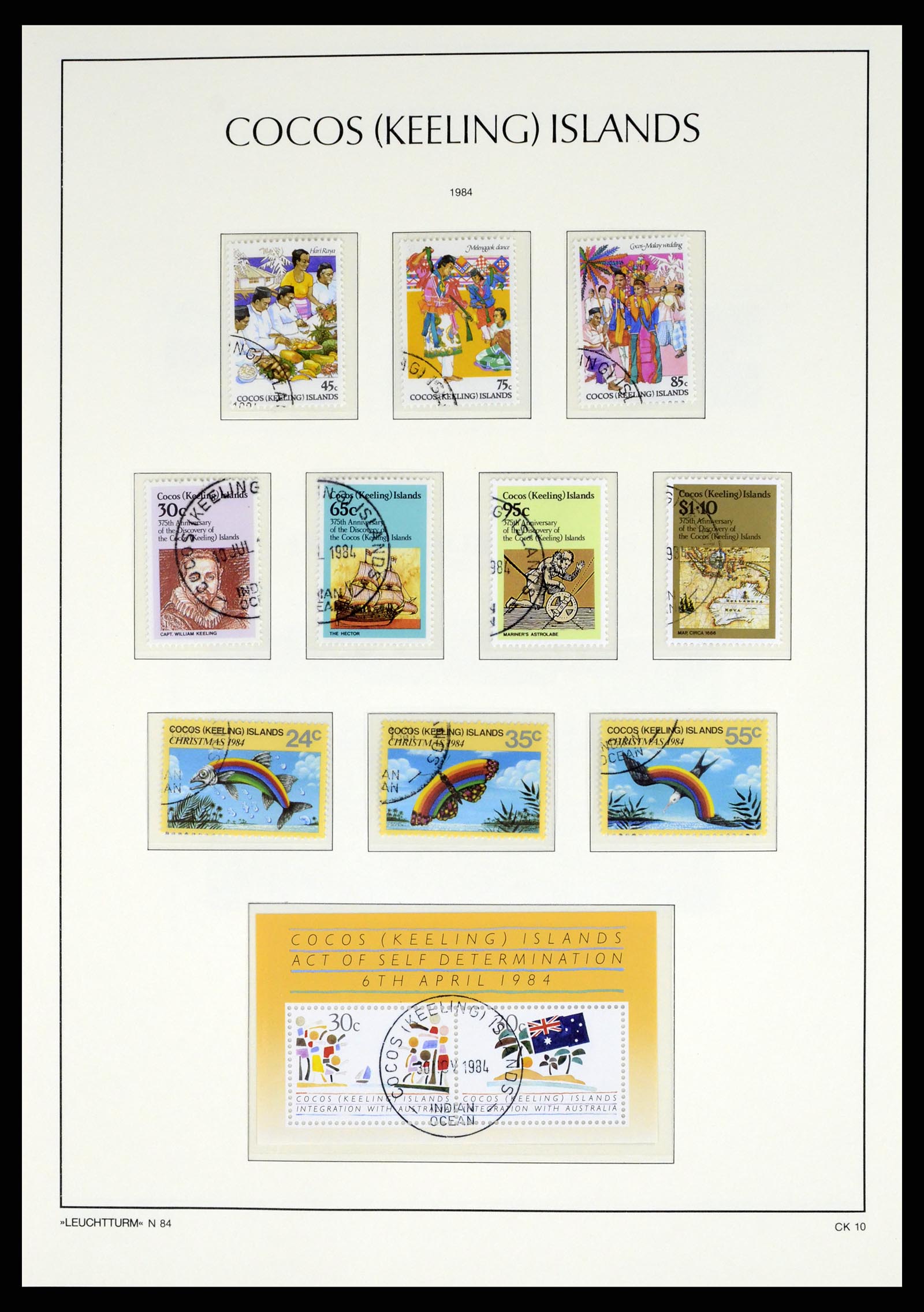 37623 283 - Postzegelverzameling 37623 Australië 1913-1995.
