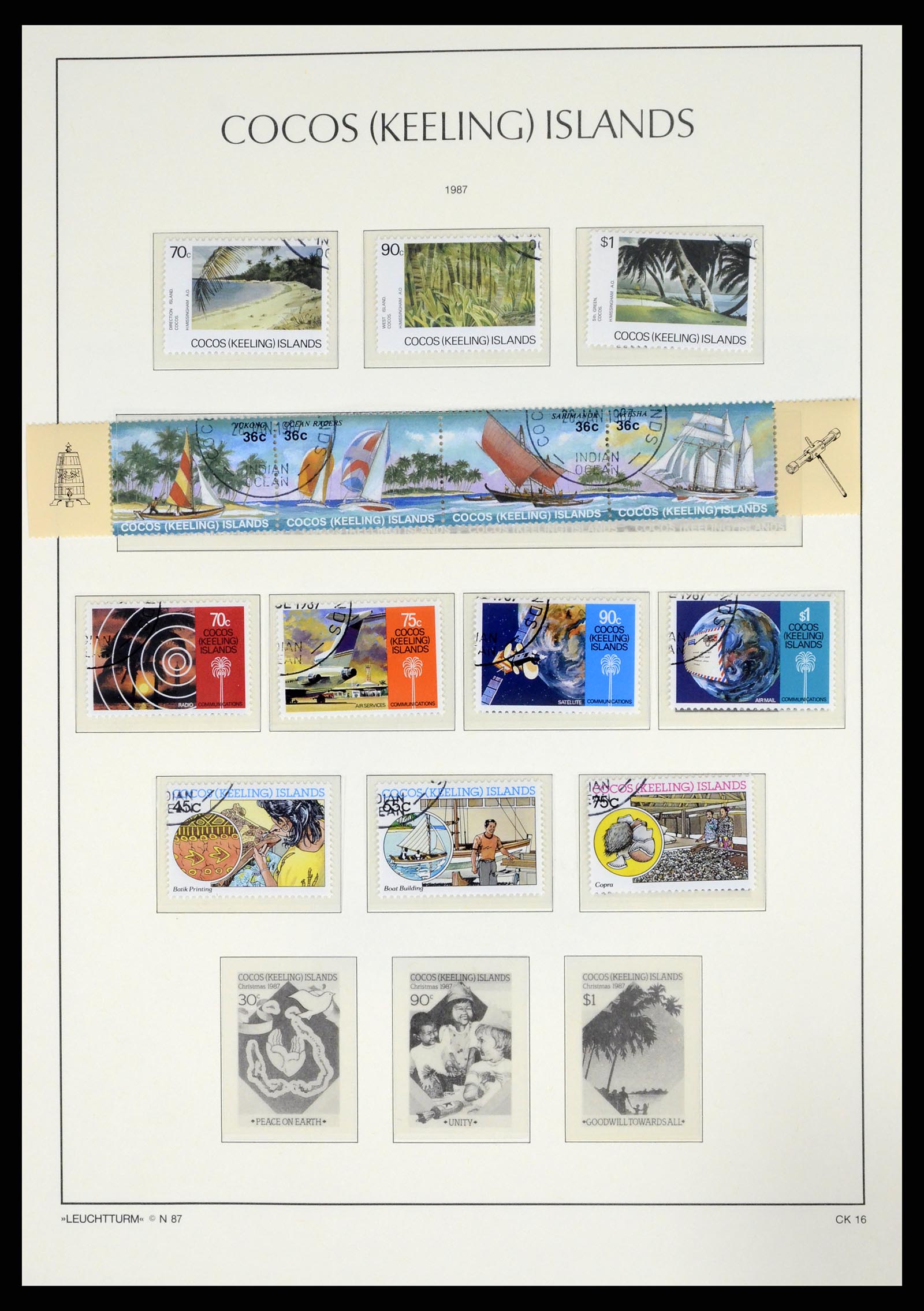 37623 289 - Postzegelverzameling 37623 Australië 1913-1995.