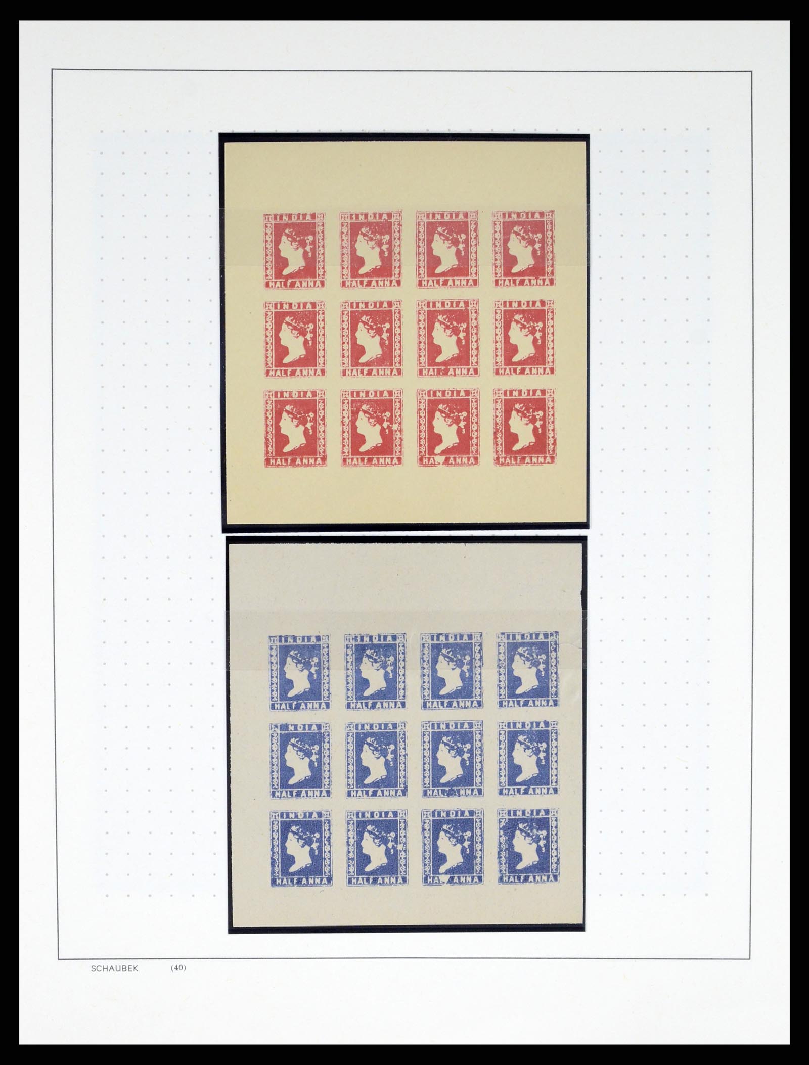 37624 001 - Stamp collection 37624 India 1854-2013.