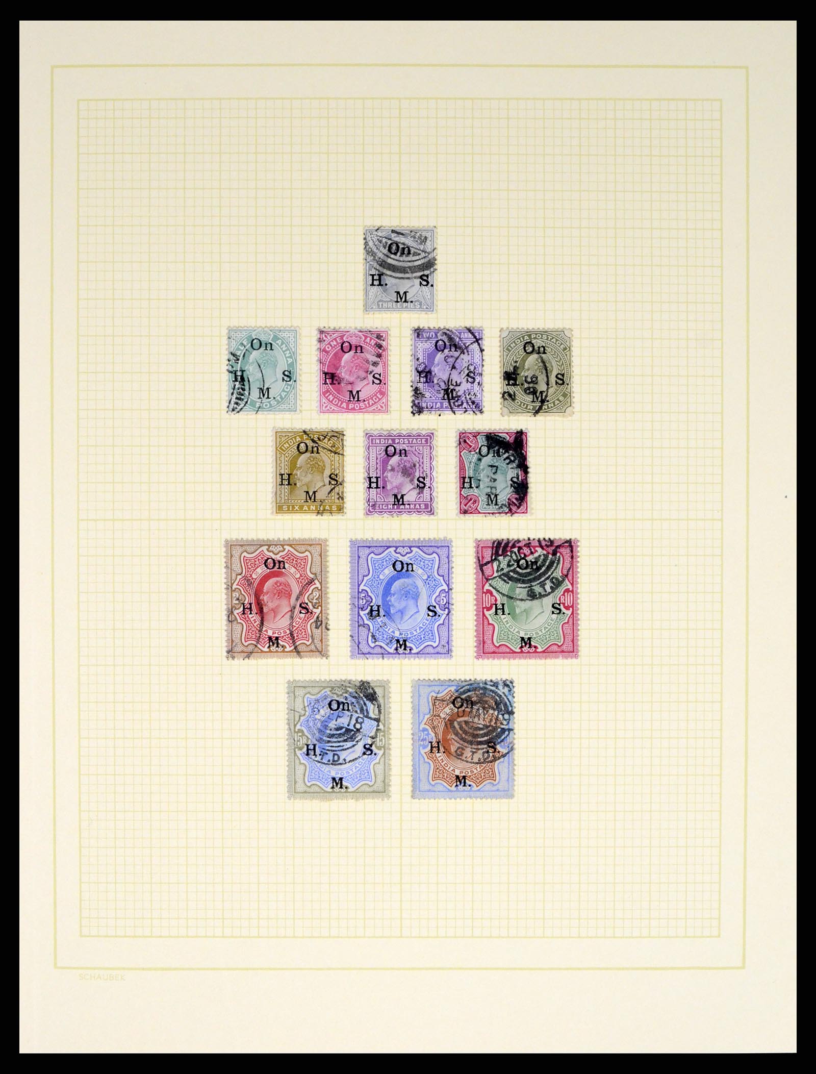 37624 009 - Postzegelverzameling 37624 India 1854-2013.
