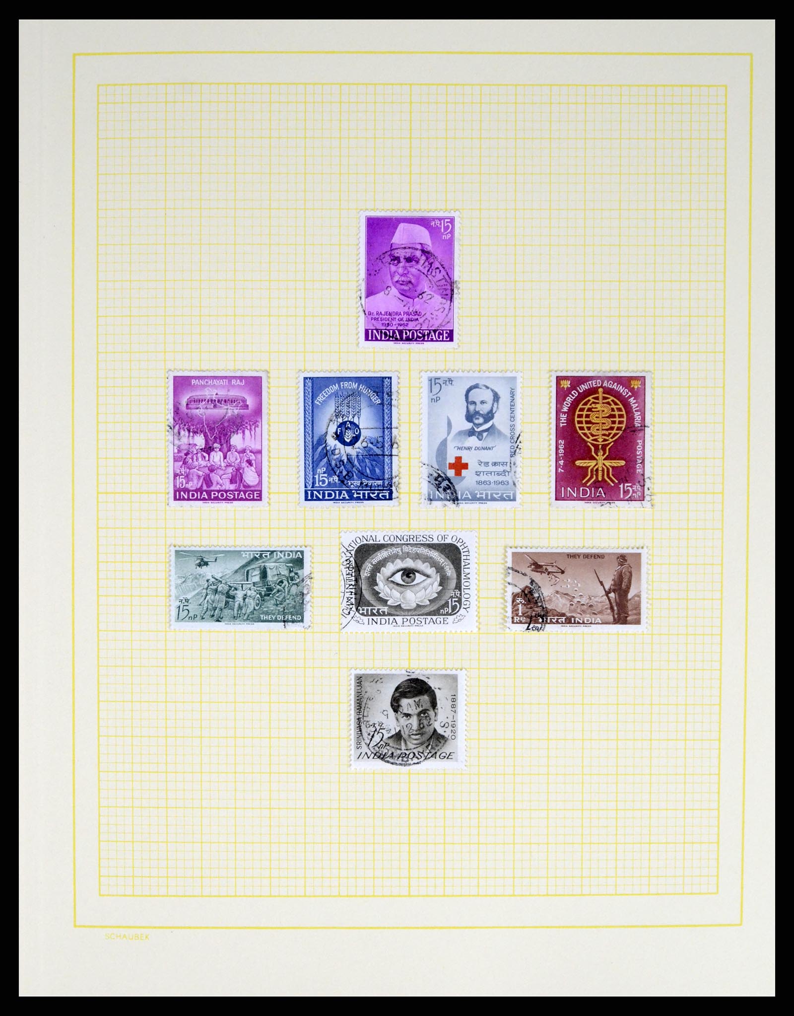37624 044 - Postzegelverzameling 37624 India 1854-2013.