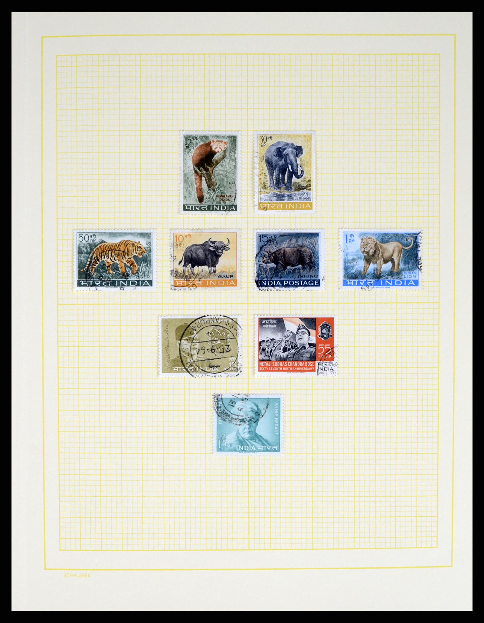 37624 045 - Postzegelverzameling 37624 India 1854-2013.