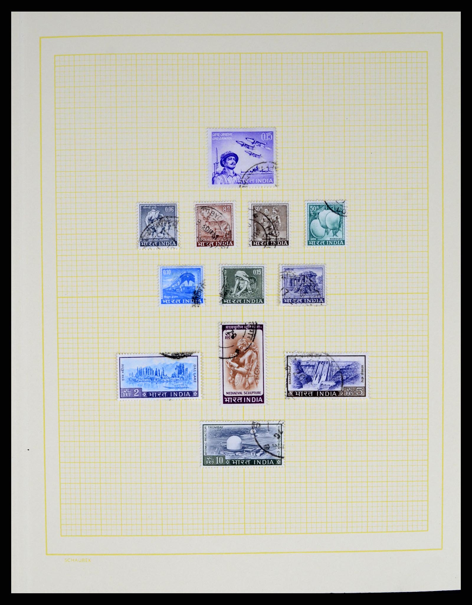 37624 049 - Postzegelverzameling 37624 India 1854-2013.
