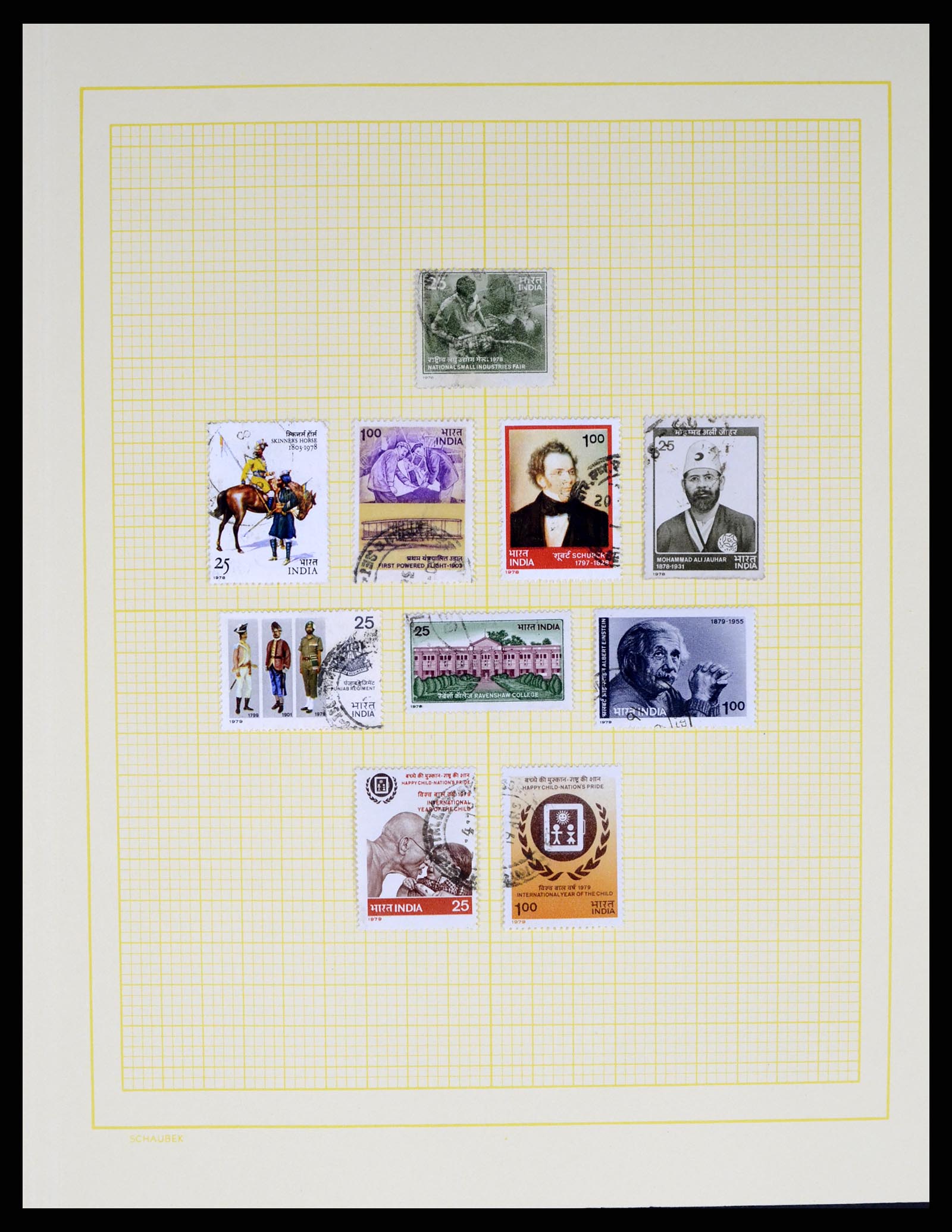 37624 092 - Postzegelverzameling 37624 India 1854-2013.