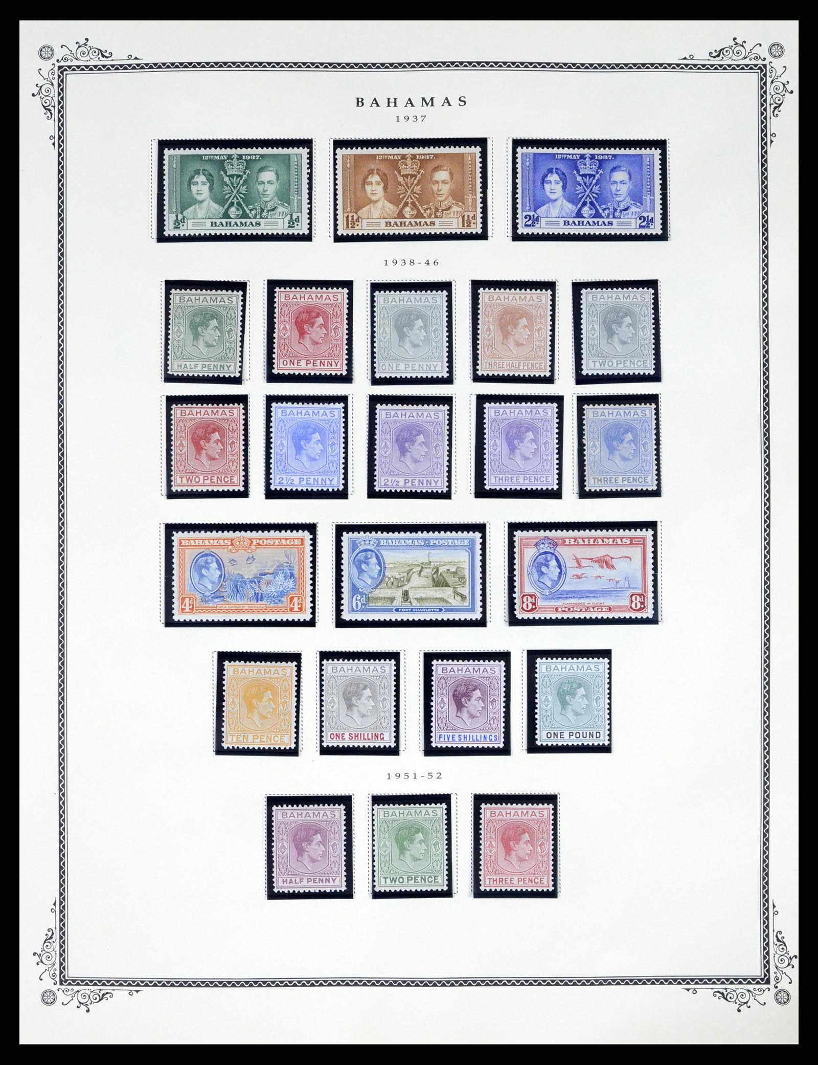 37629 011 - Postzegelverzameling 37629 Bahamas 1861-2013.