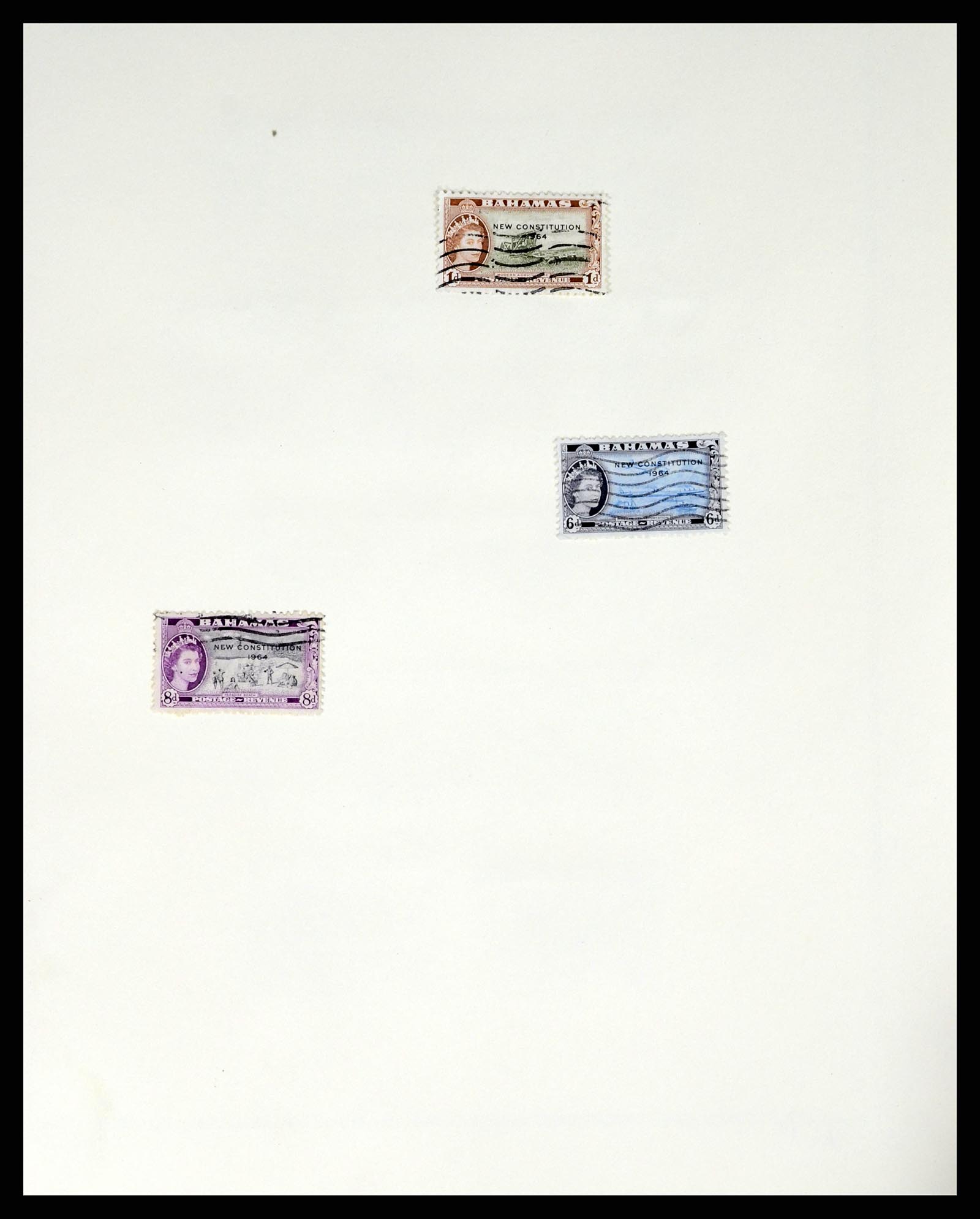 37629 022 - Postzegelverzameling 37629 Bahamas 1861-2013.