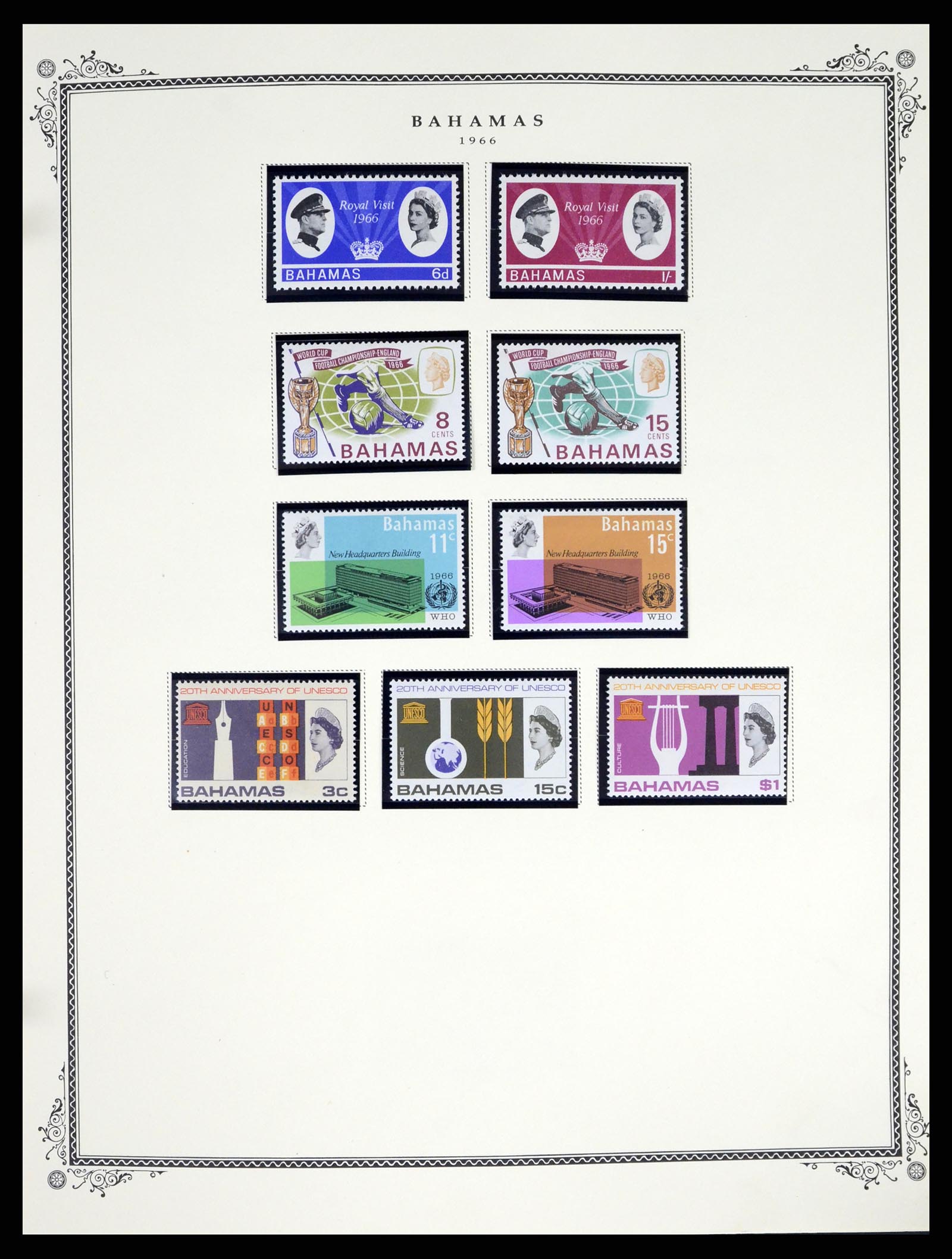 37629 028 - Postzegelverzameling 37629 Bahamas 1861-2013.