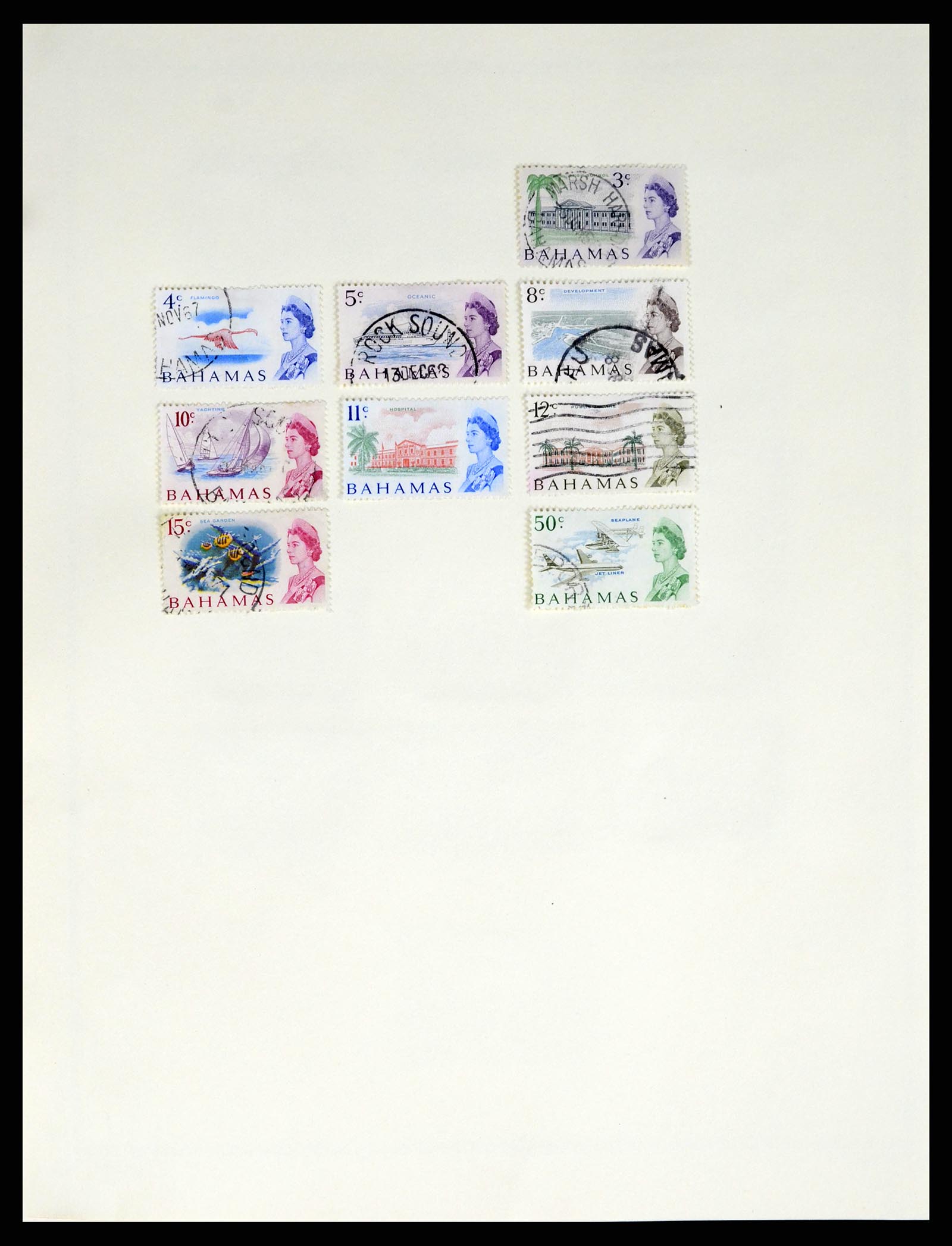 37629 031 - Postzegelverzameling 37629 Bahamas 1861-2013.
