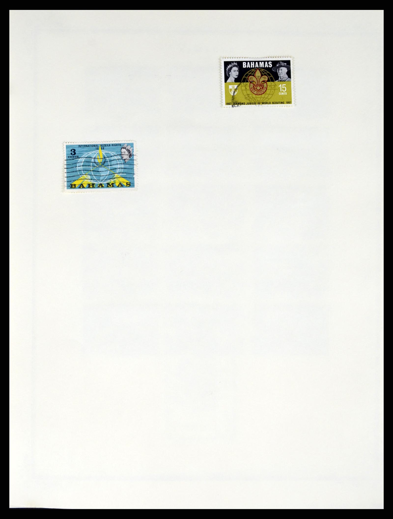 37629 033 - Postzegelverzameling 37629 Bahamas 1861-2013.