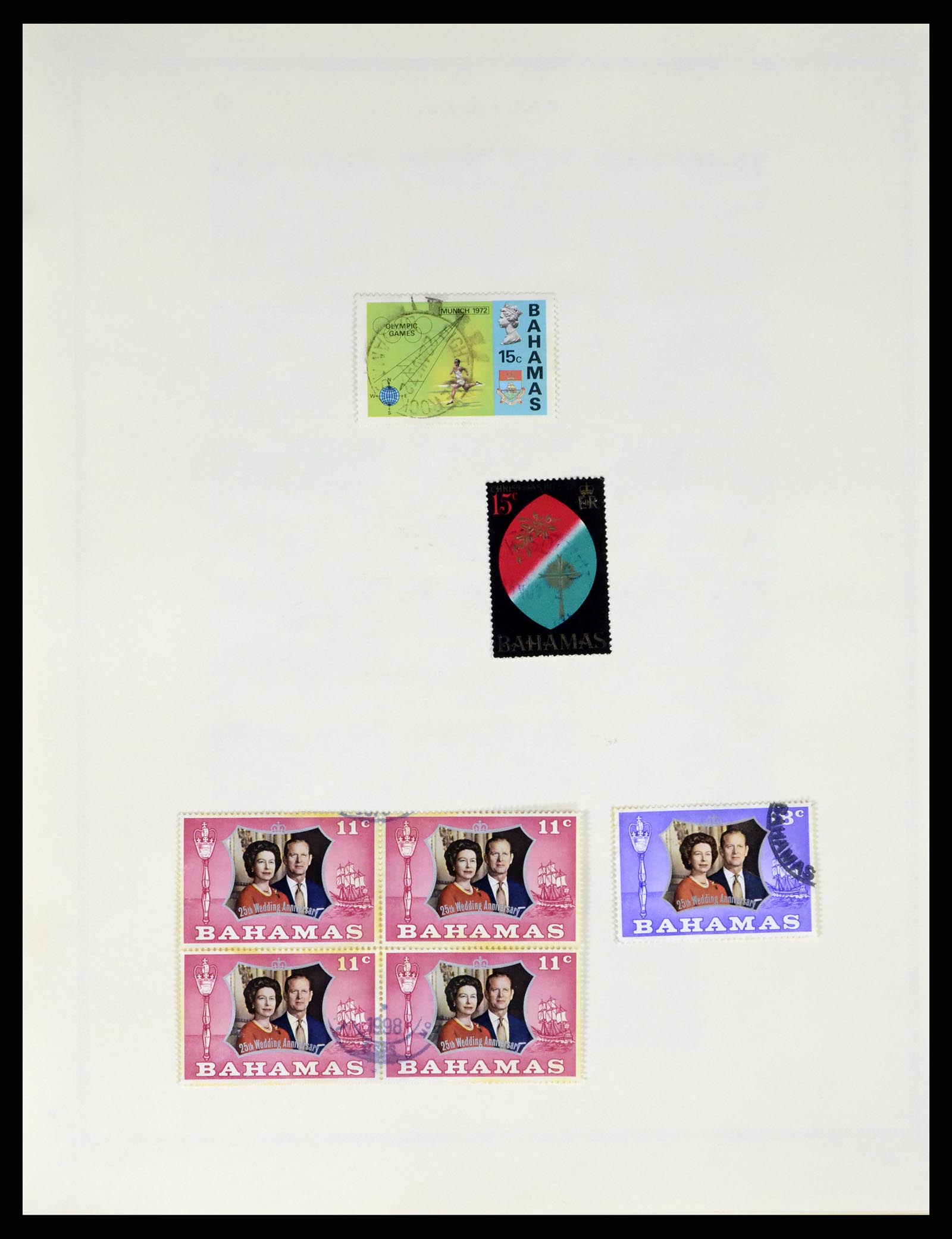 37629 045 - Postzegelverzameling 37629 Bahamas 1861-2013.