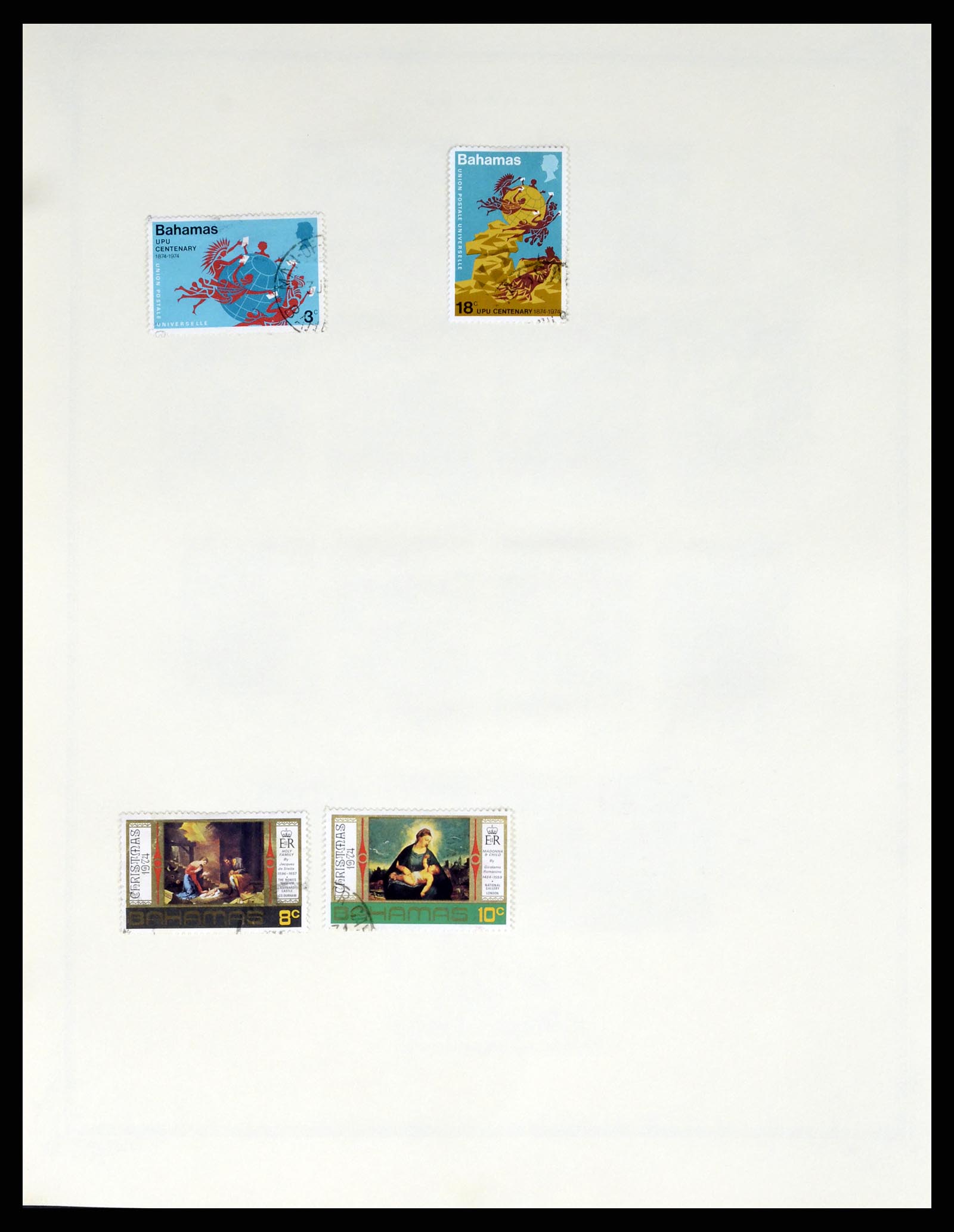 37629 051 - Postzegelverzameling 37629 Bahamas 1861-2013.