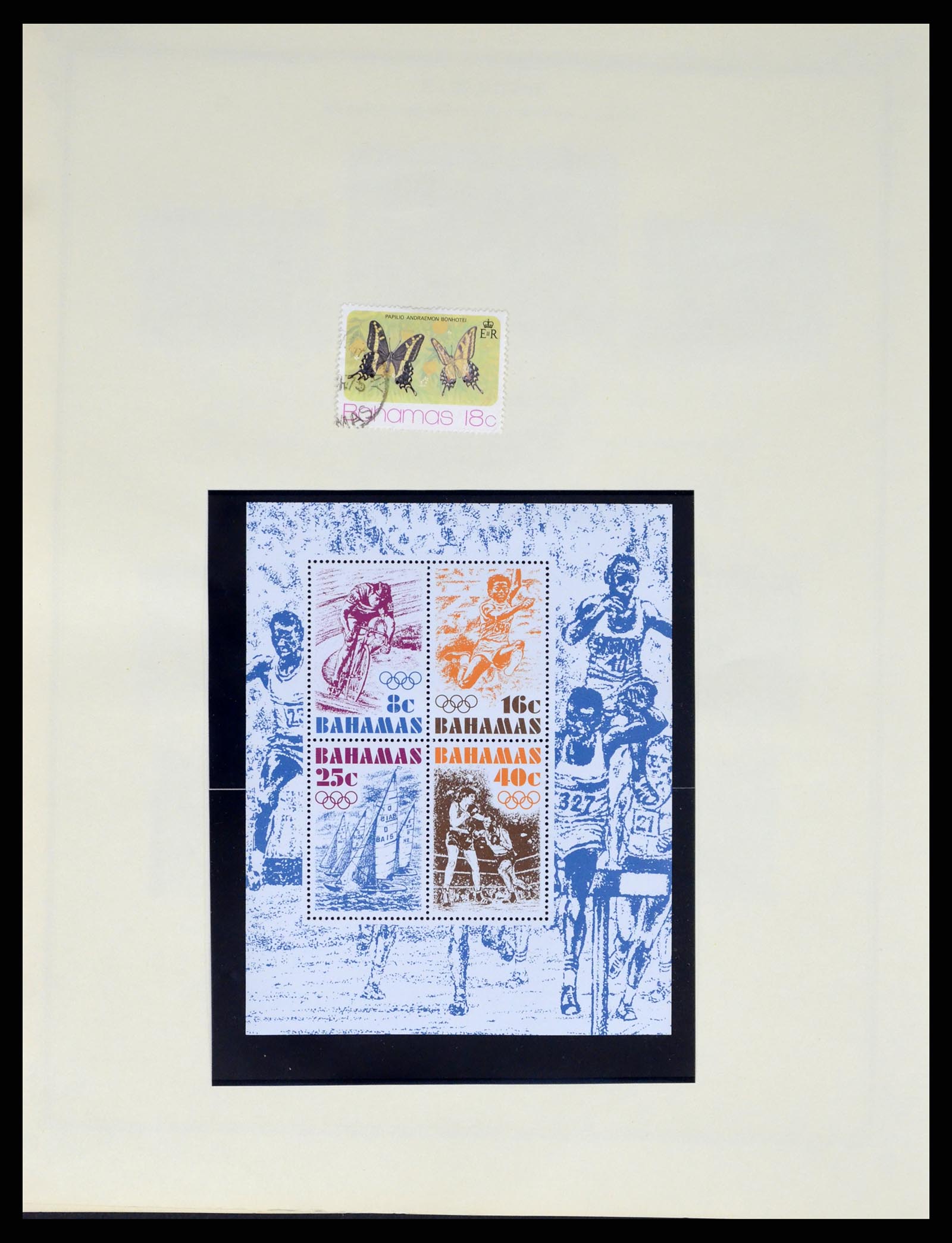 37629 053 - Postzegelverzameling 37629 Bahamas 1861-2013.