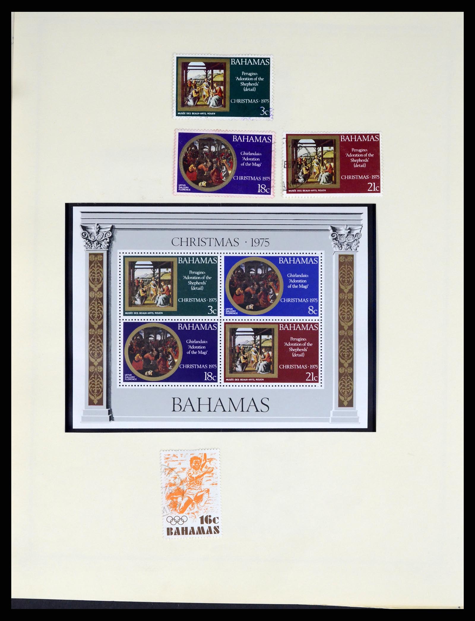 37629 055 - Postzegelverzameling 37629 Bahamas 1861-2013.