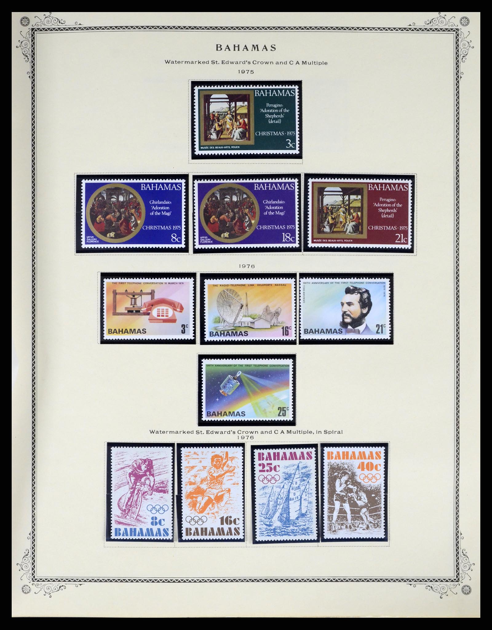 37629 056 - Postzegelverzameling 37629 Bahamas 1861-2013.